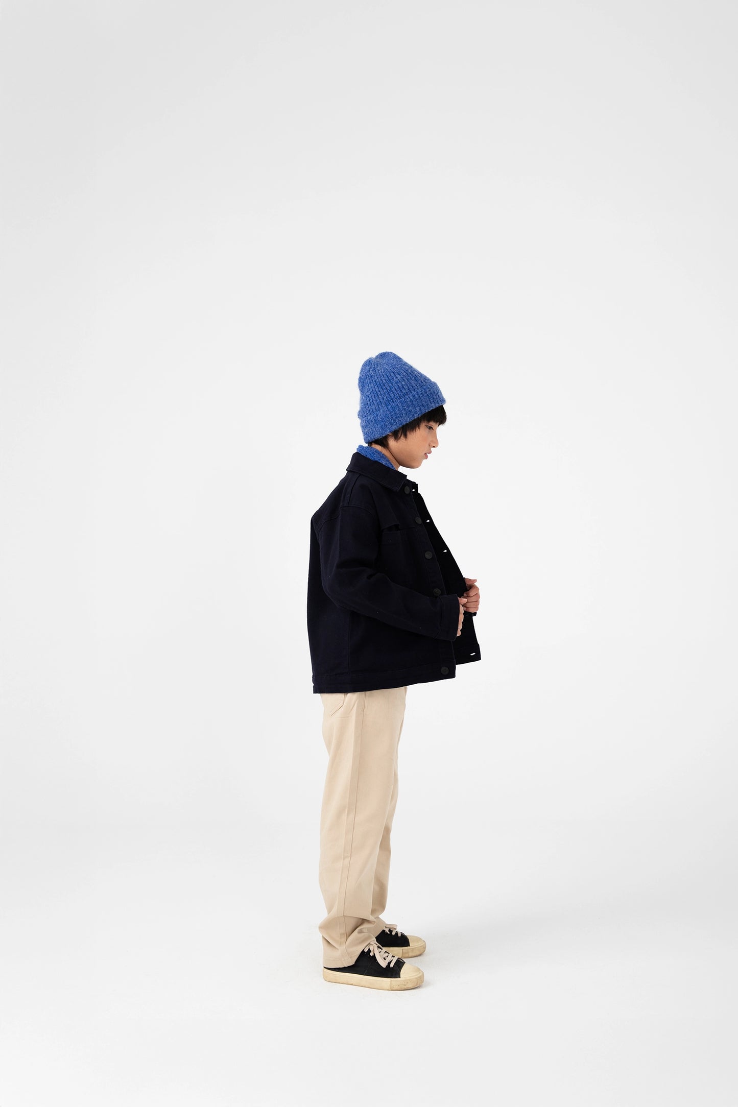 Boys Navy Twil Jacket