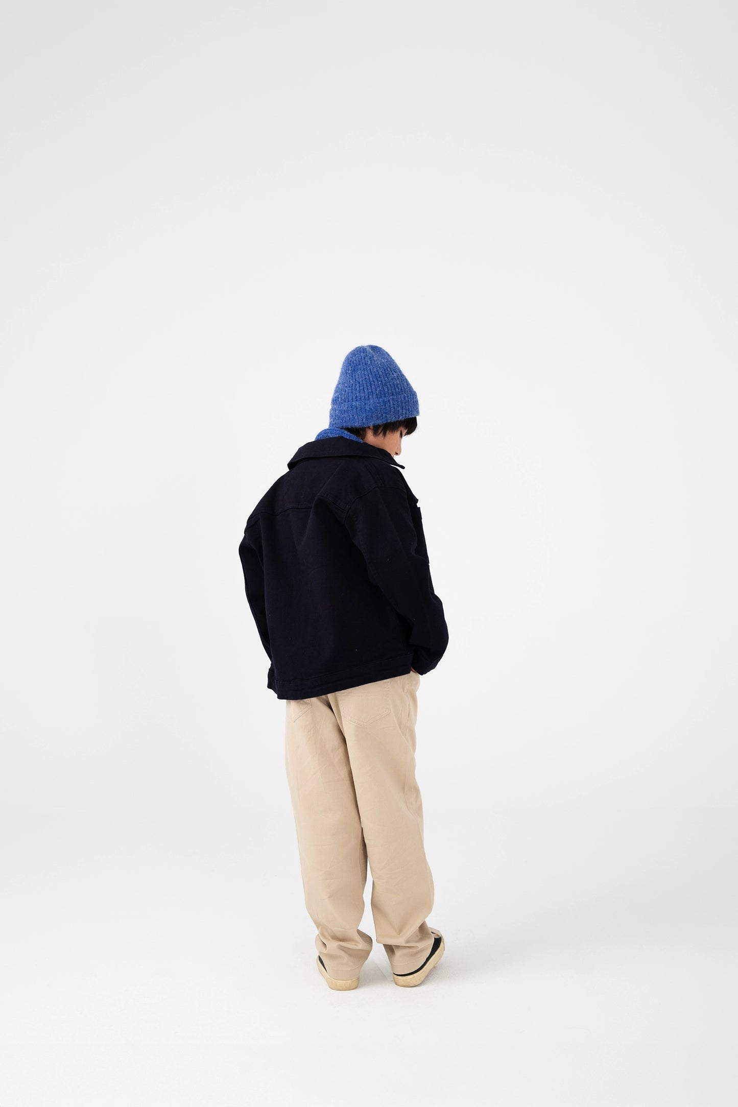 Boys Navy Twil Jacket