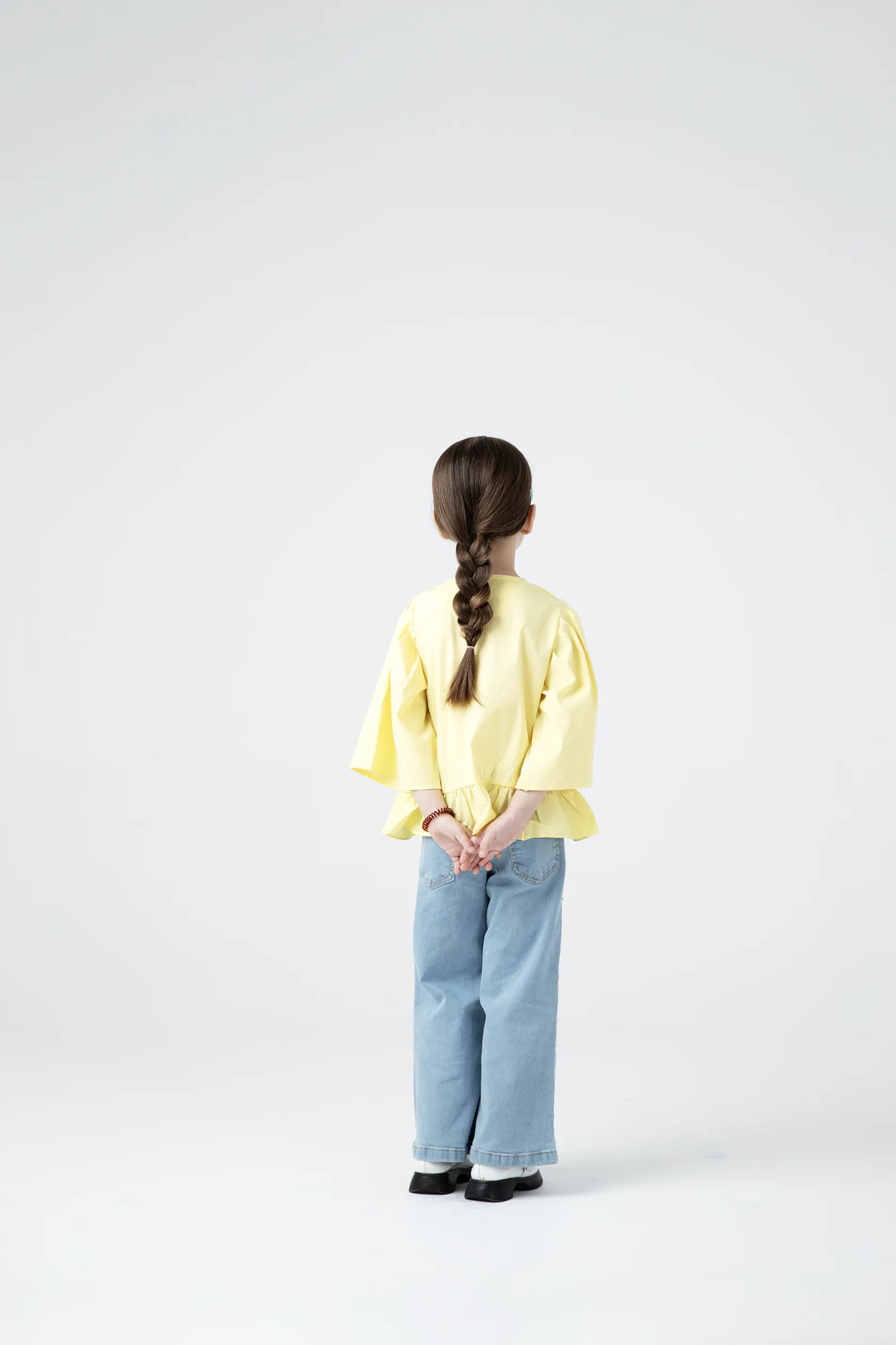 Lemon Ruffle Top