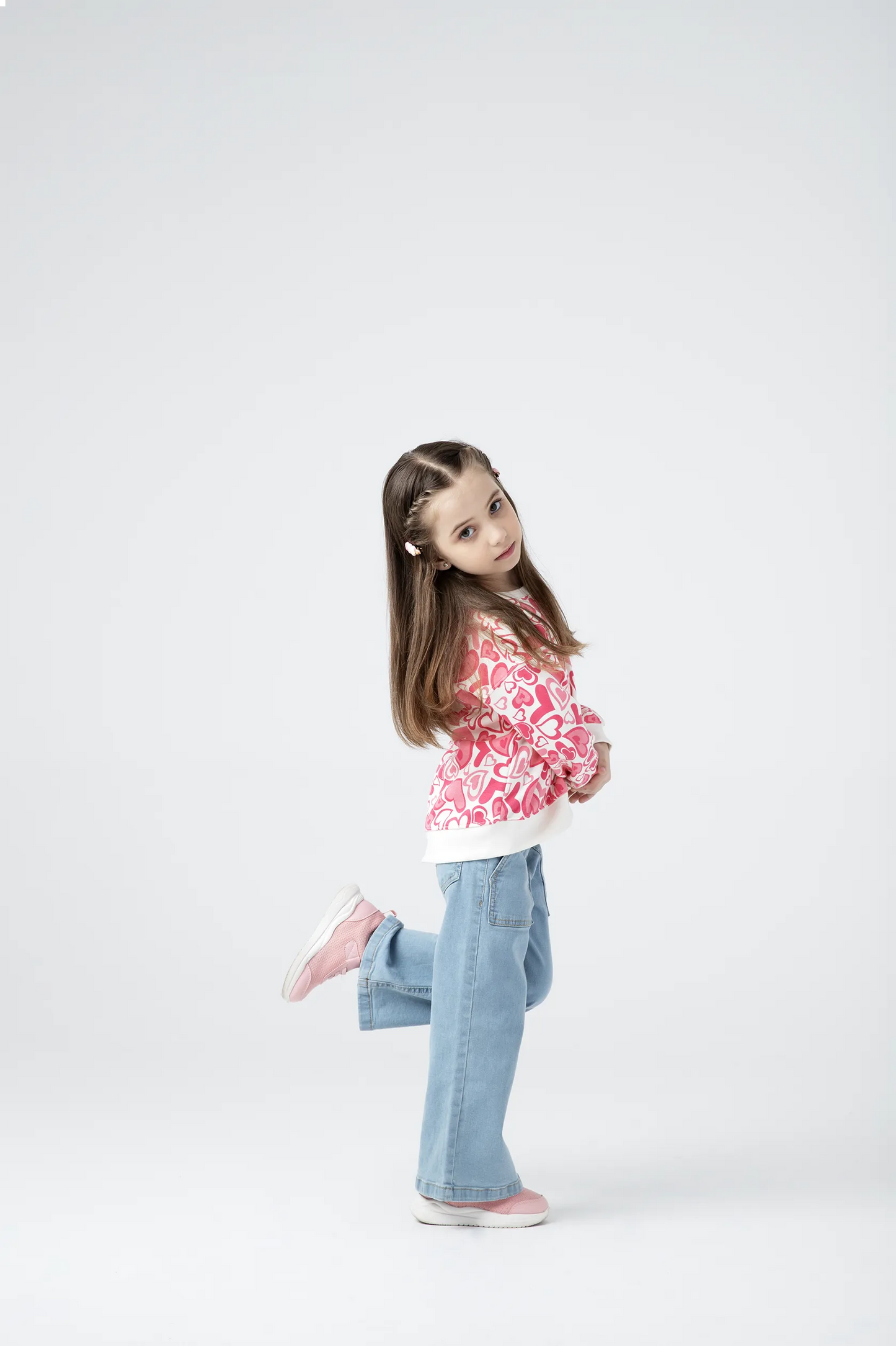 Heart Huddle Girls' Fleece Sweatshirt