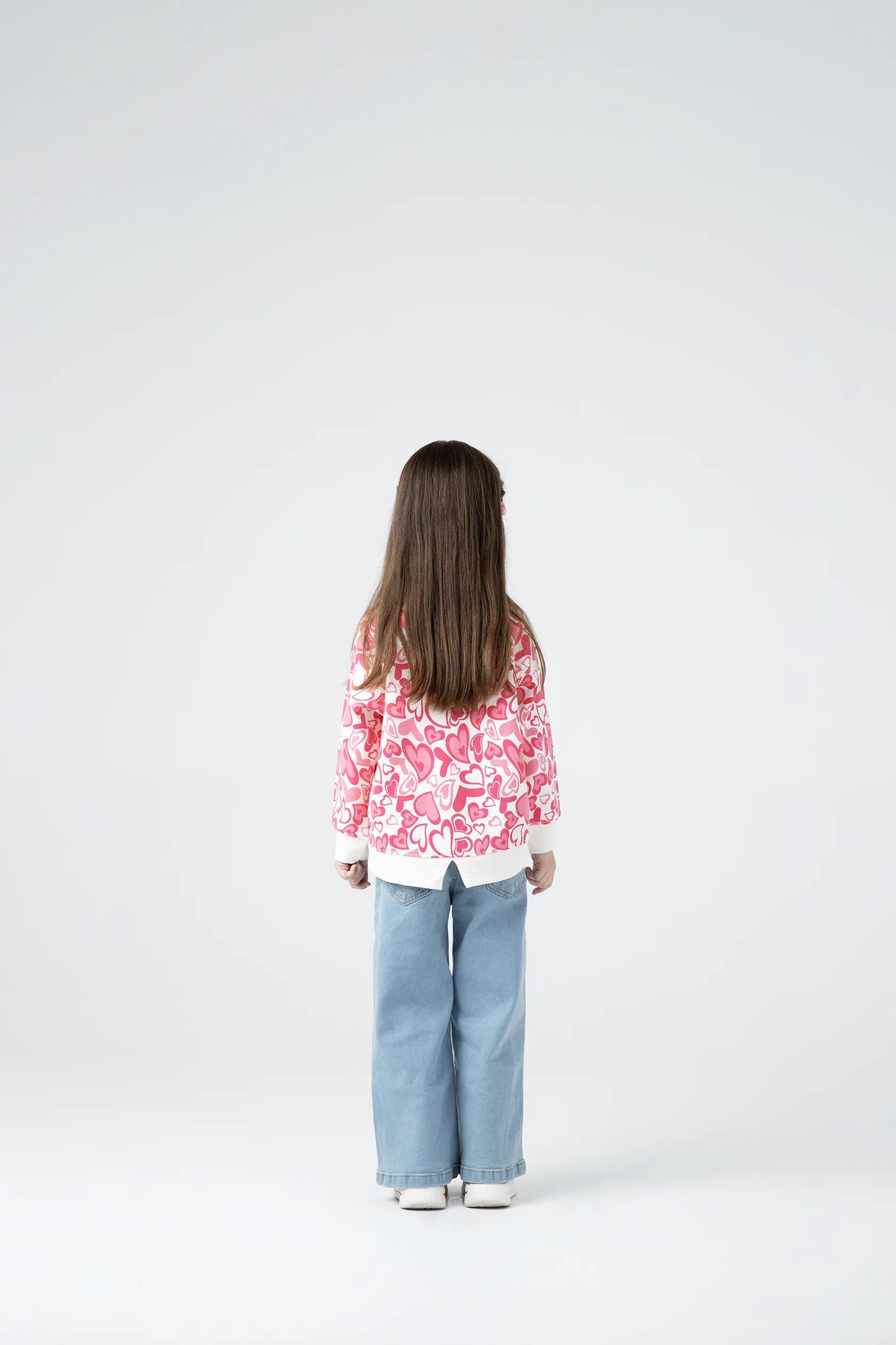 Heart Huddle Girls' Fleece Sweatshirt