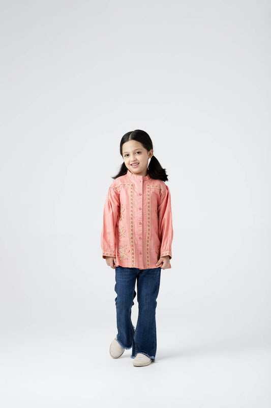 Rosy Bloom Tunic