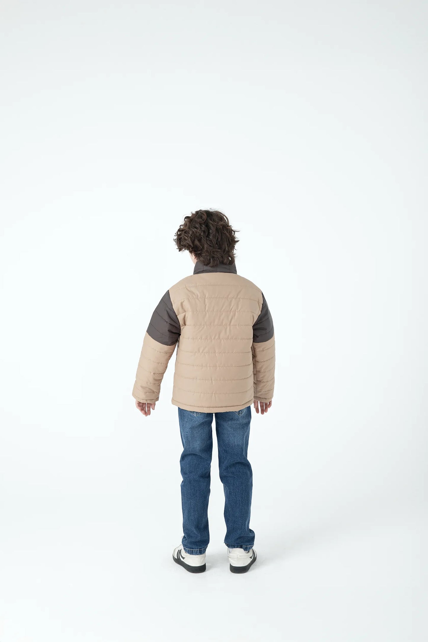 Boys Cocoa Block Puffer