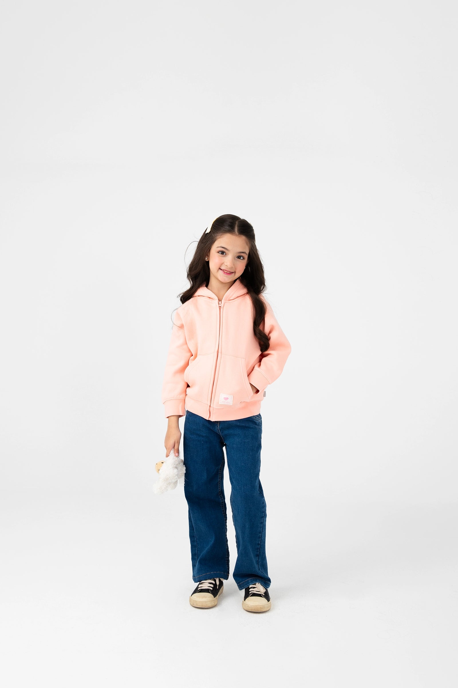 Girls Peachy Keen Fleece Hoodie