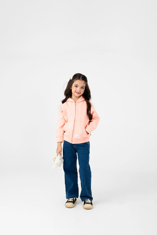 Girls Peachy Keen Fleece Hoodie
