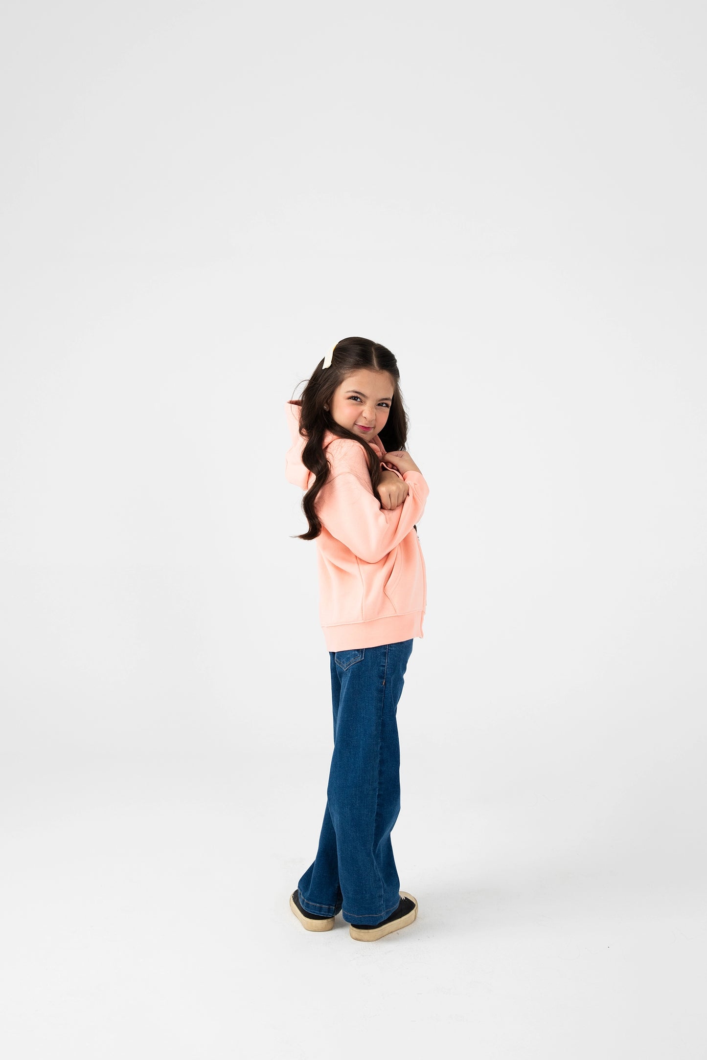 Girls Peachy Keen Fleece Hoodie