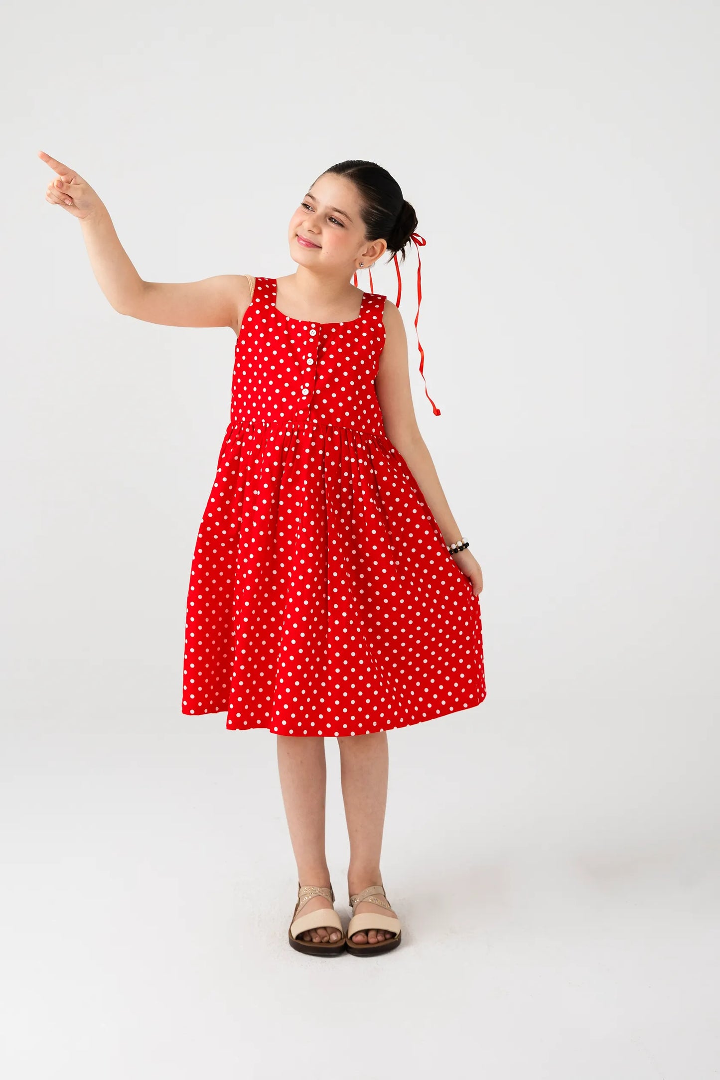 Cherry Pop Polka Dress