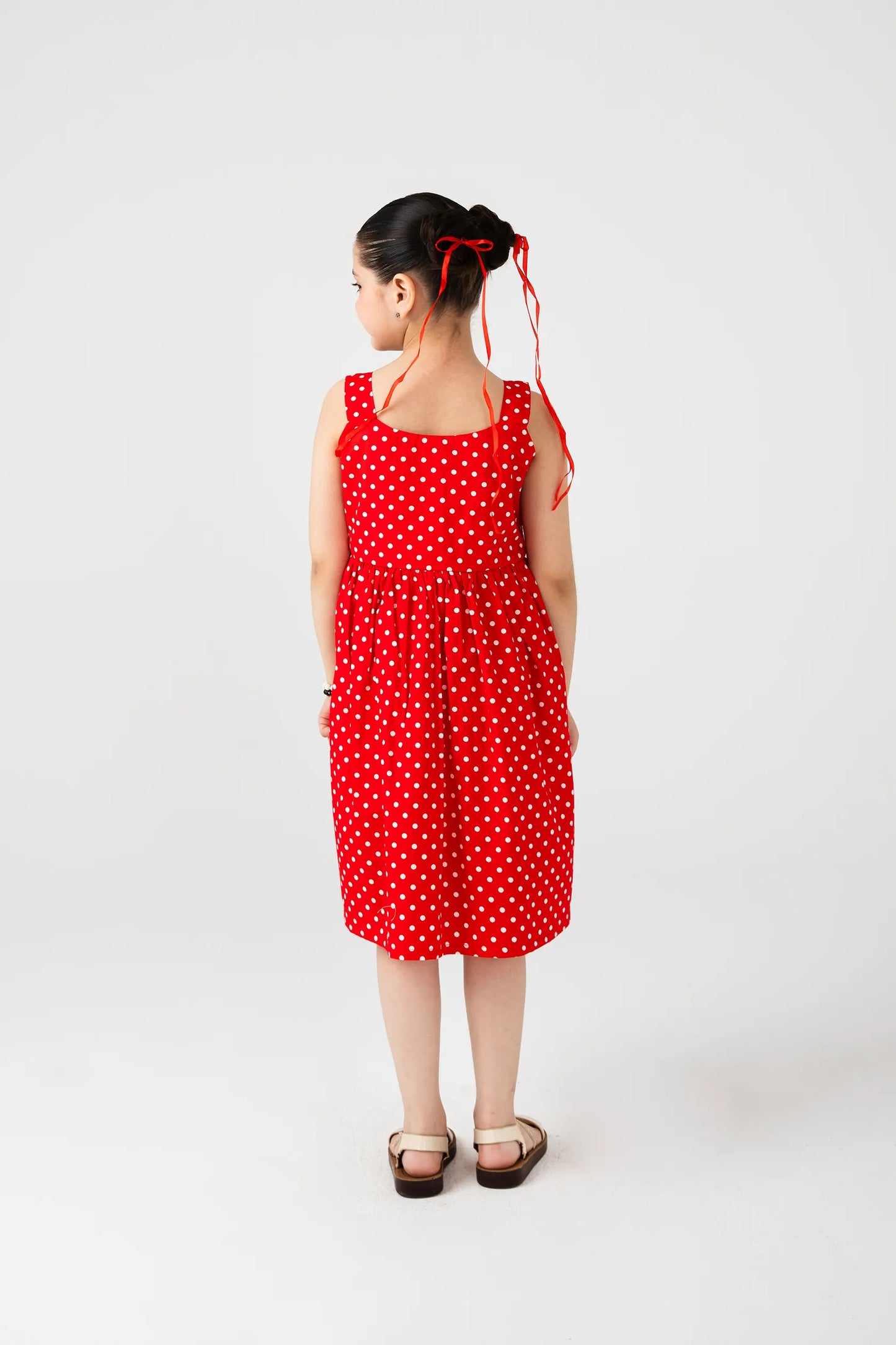 Cherry Pop Polka Dress