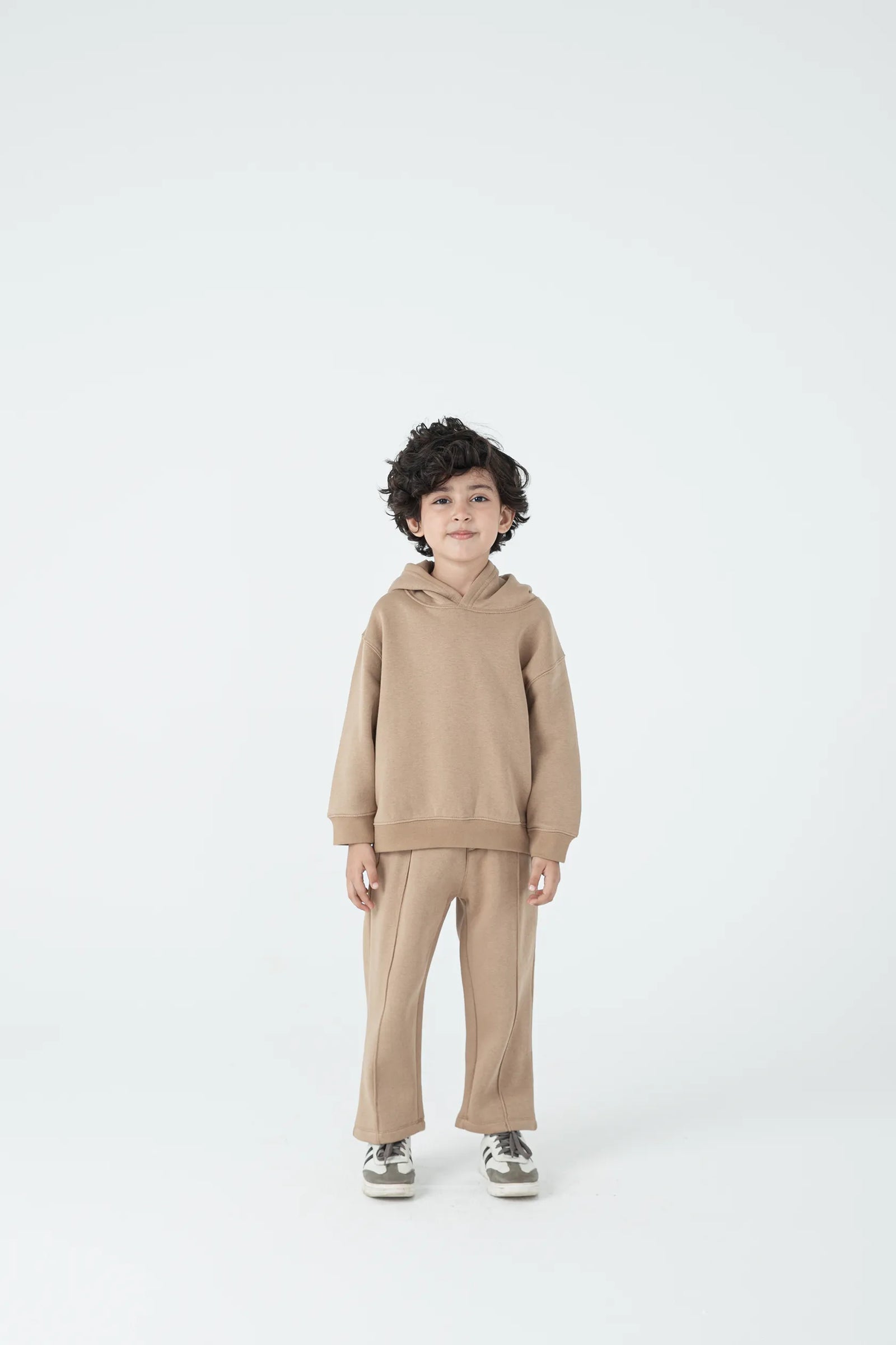 Boys Coffee Fleece Co-ord Set