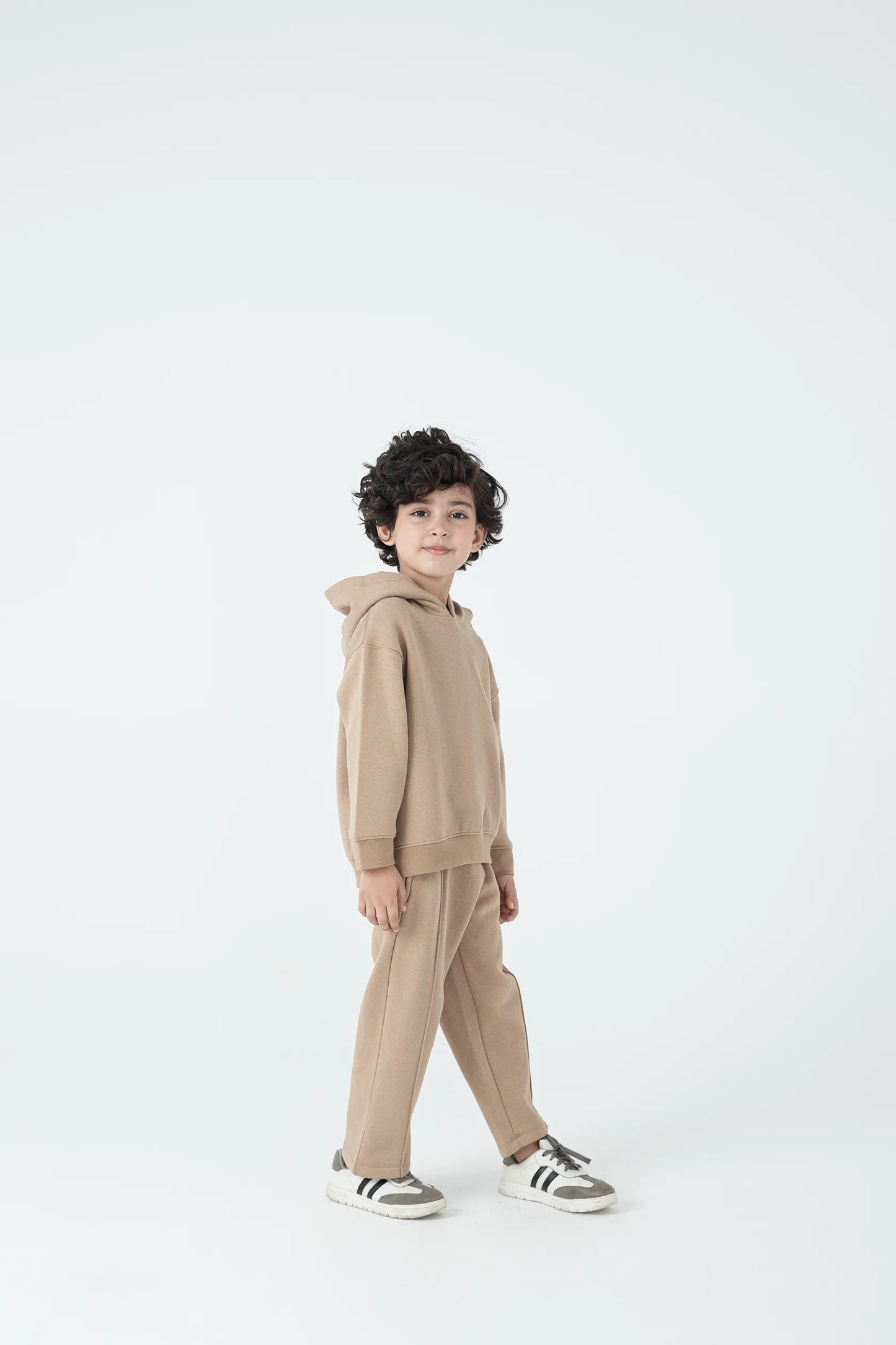 Boys Coffee Fleece Co-ord Set