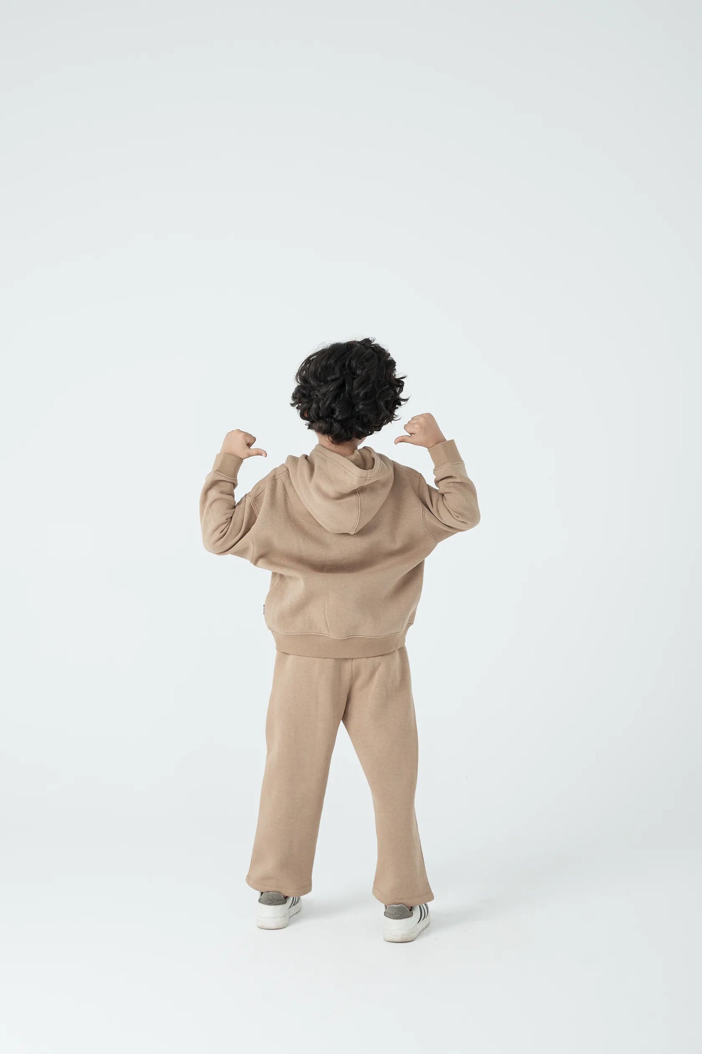 Boys Coffee Fleece Co-ord Set