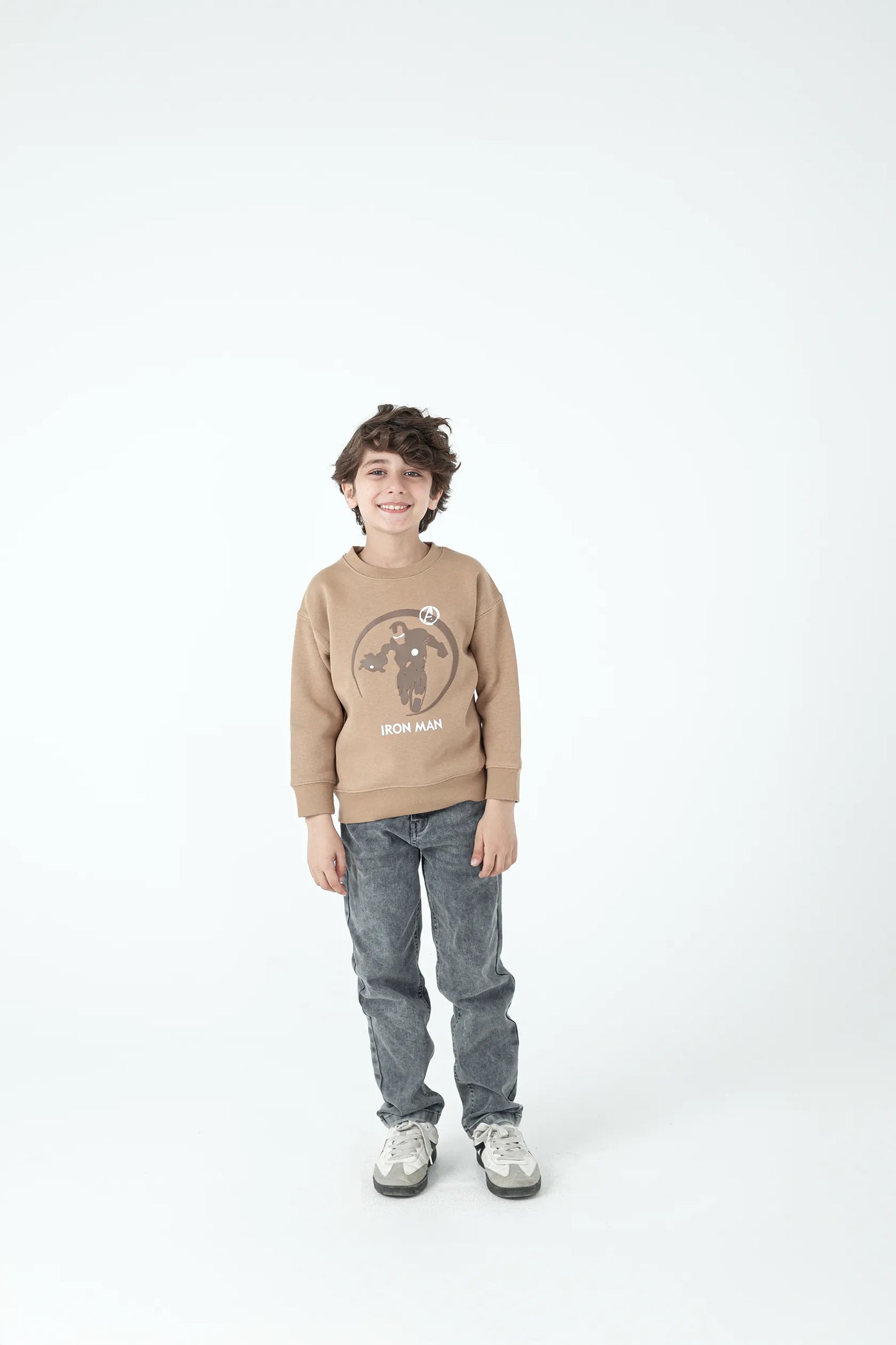 Boys Iron Man Fleece Sweatshirt