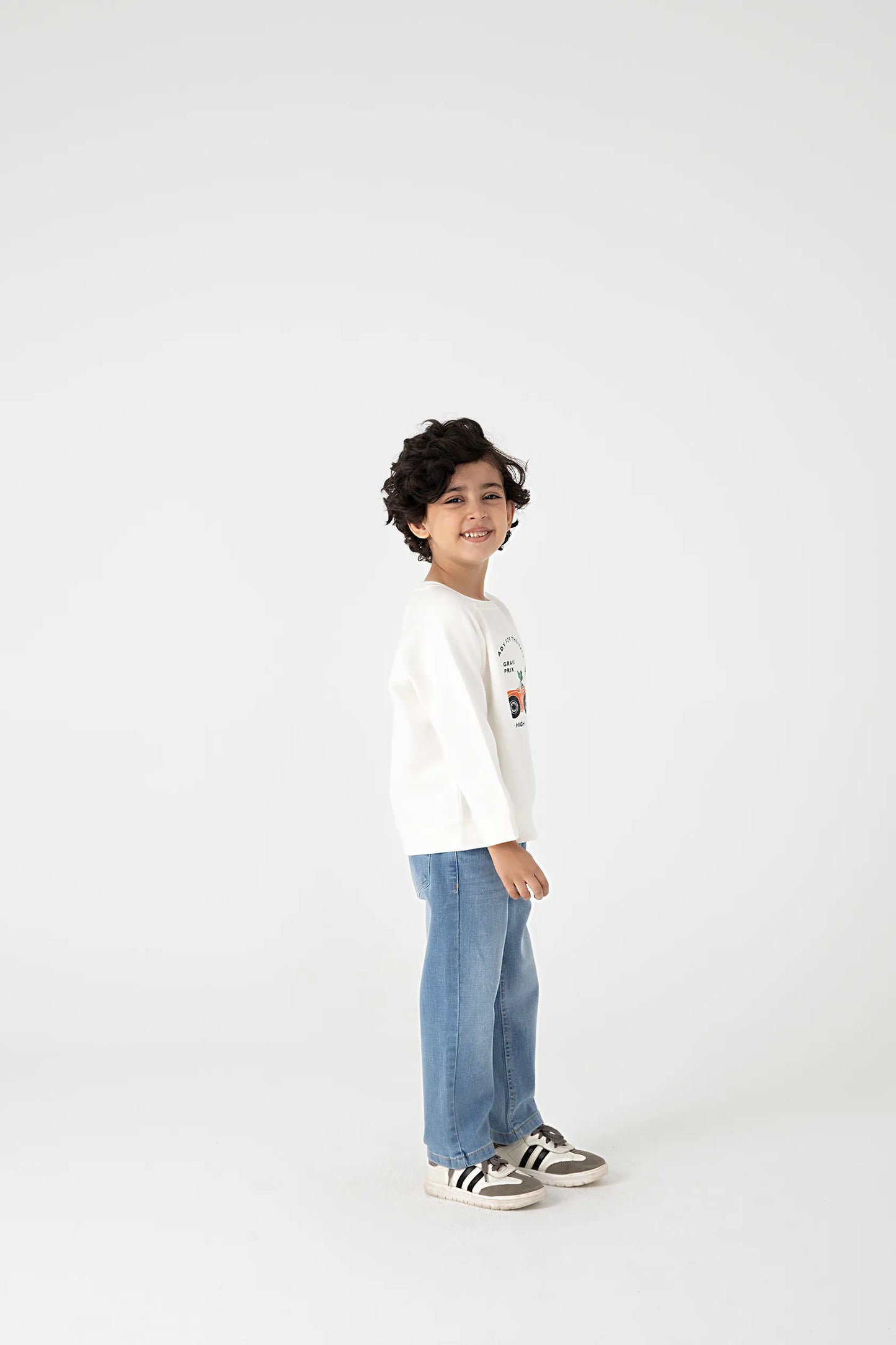 Boys Ready Steady Fleece Sweatshirt