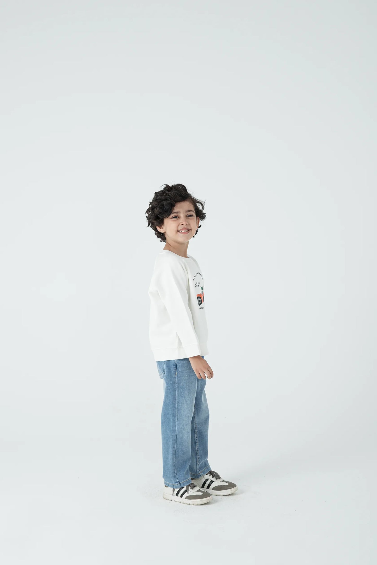 Boys Ready Steady Fleece Sweatshirt