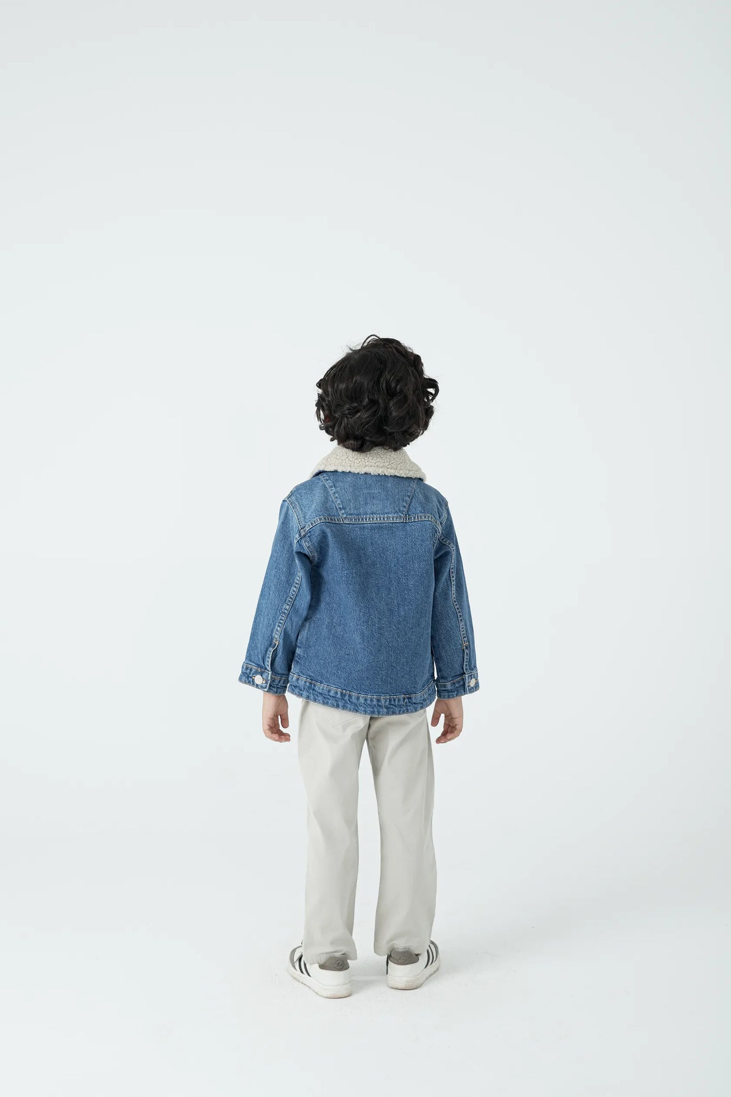 Urban Boys' Sherpa Denim Jacket
