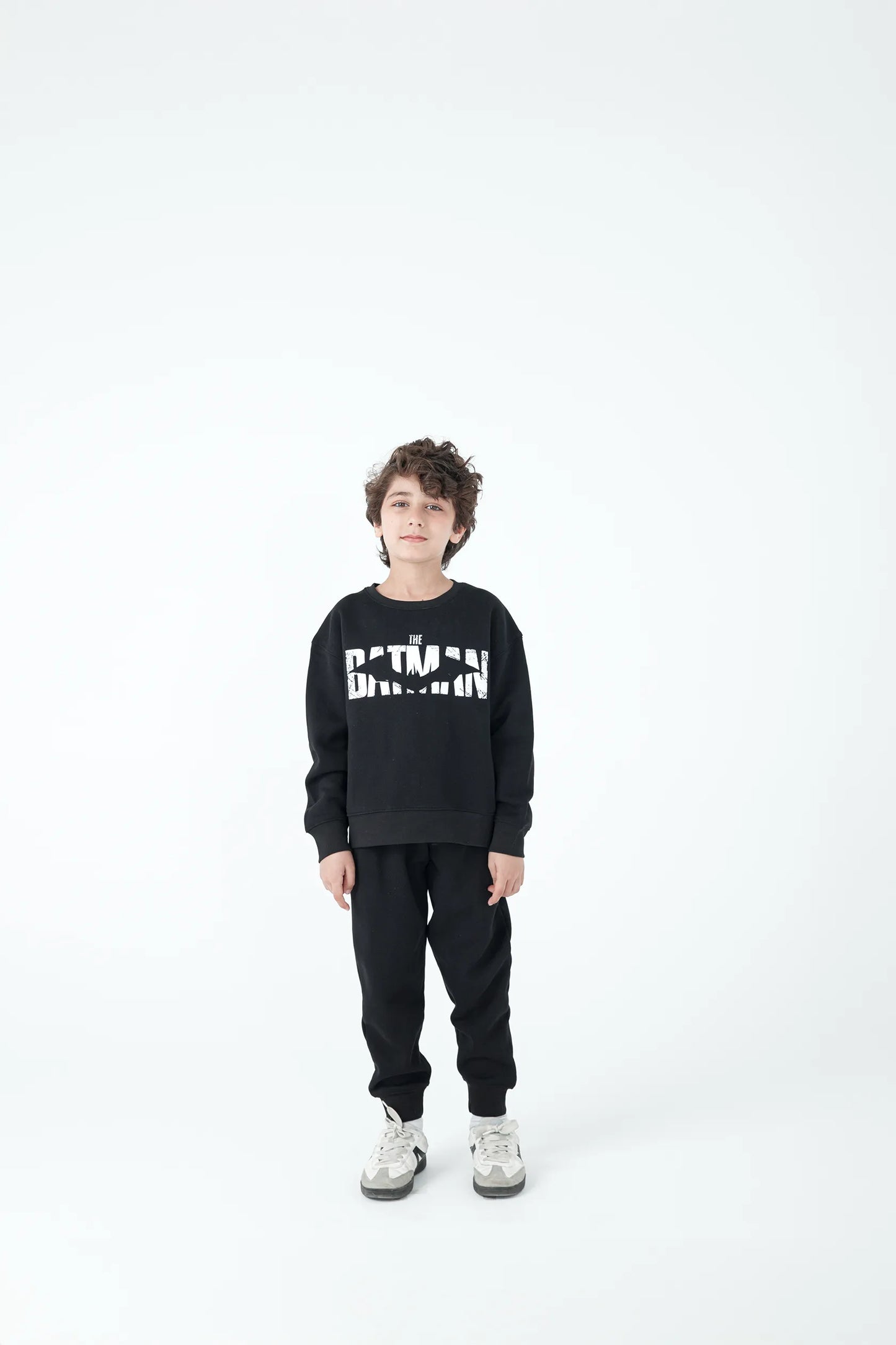 Boys Black Batman Fleece Co-Ord Set