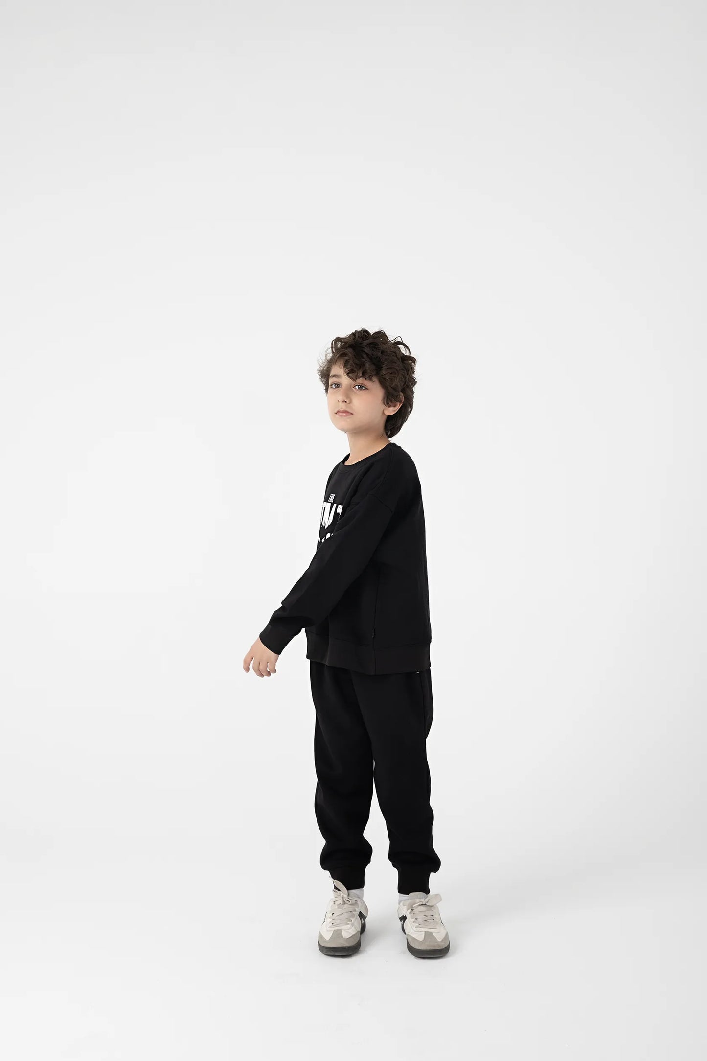 Boys Black Batman Fleece Co-Ord Set