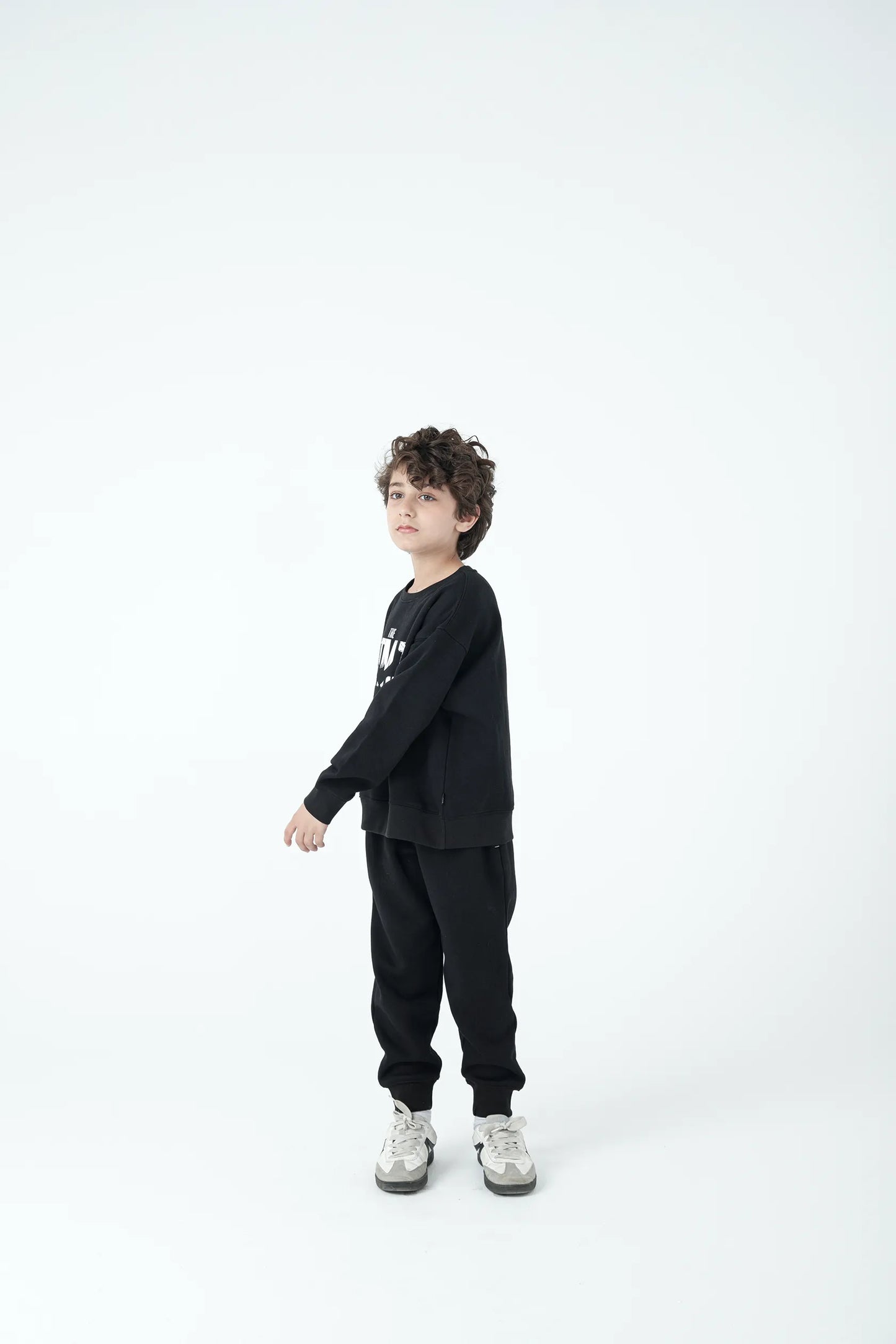 Boys Black Batman Fleece Co-Ord Set