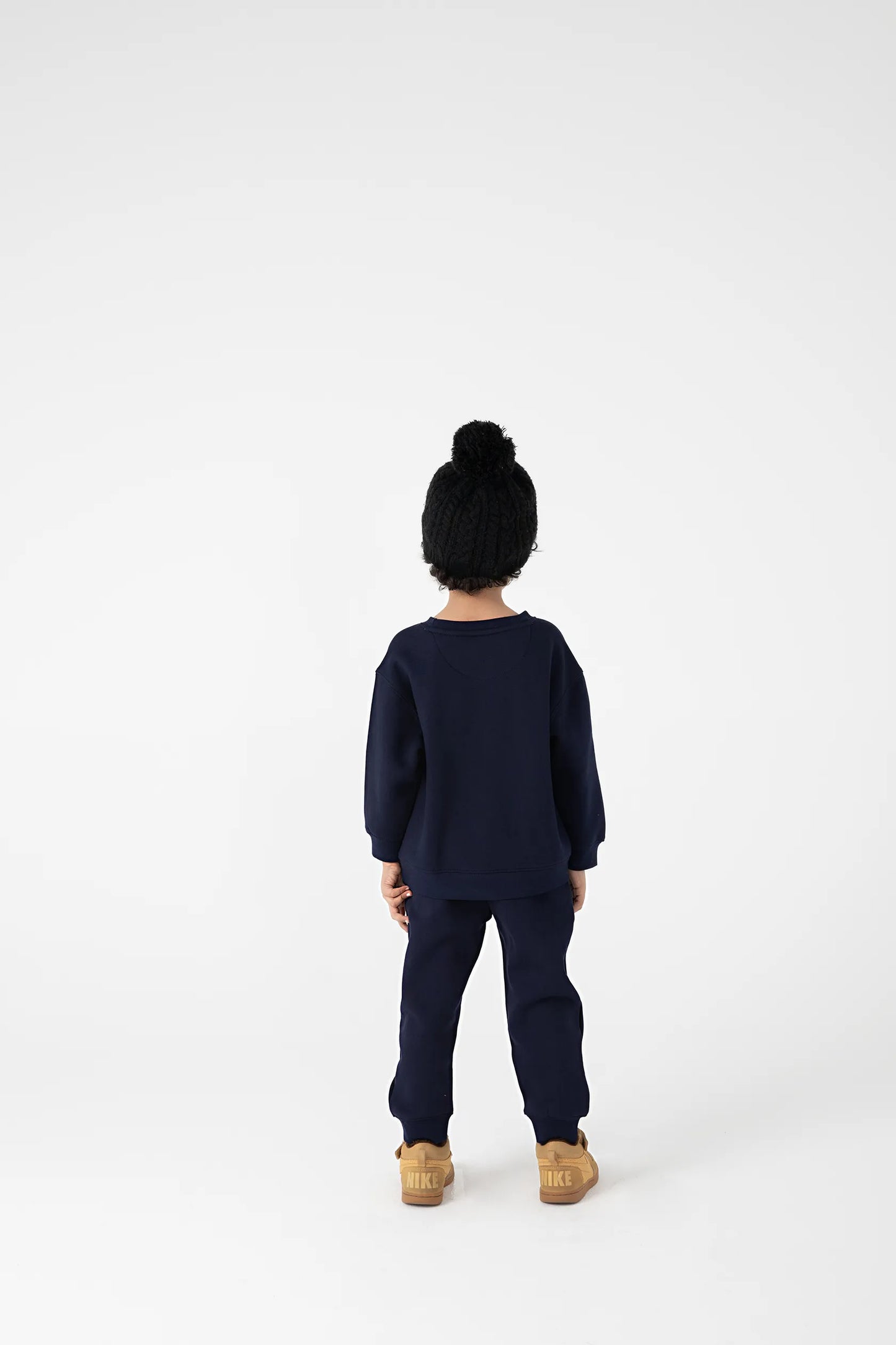 Navy Fleece Boys Graphic Co-Ord Set