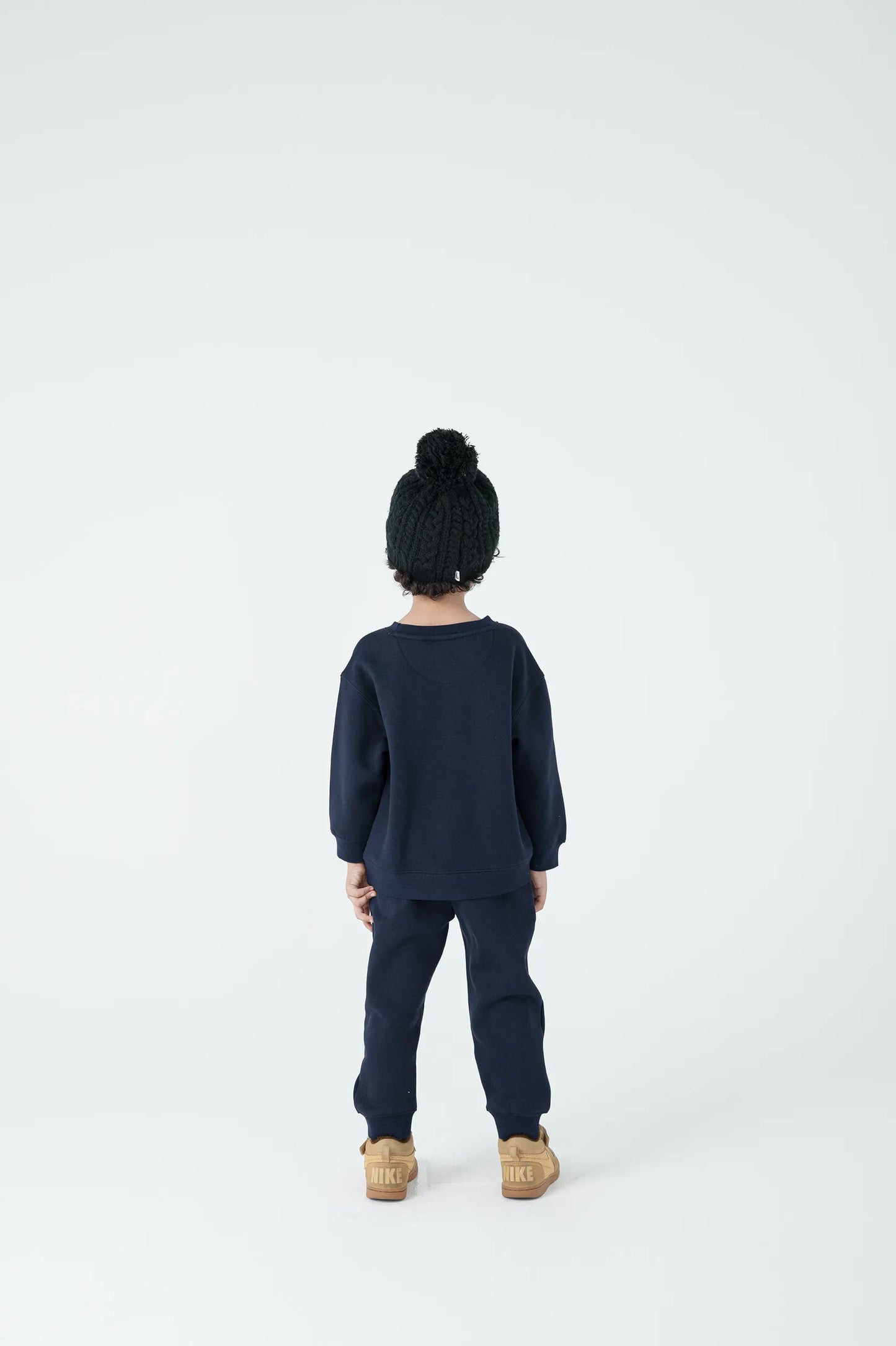 Navy Fleece Boys Graphic Co-Ord Set