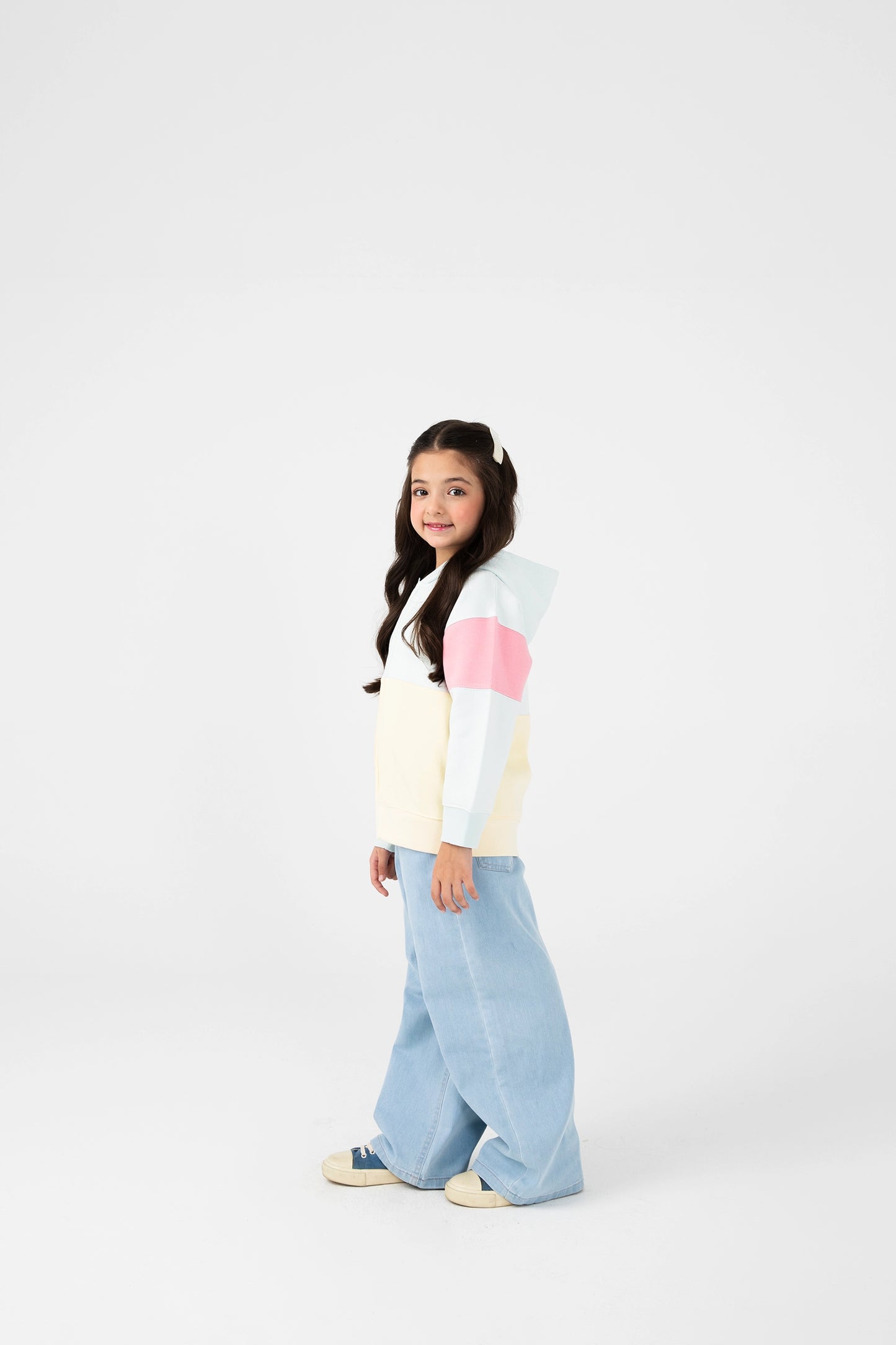 Girls Marshmellow Fleece Hoodie