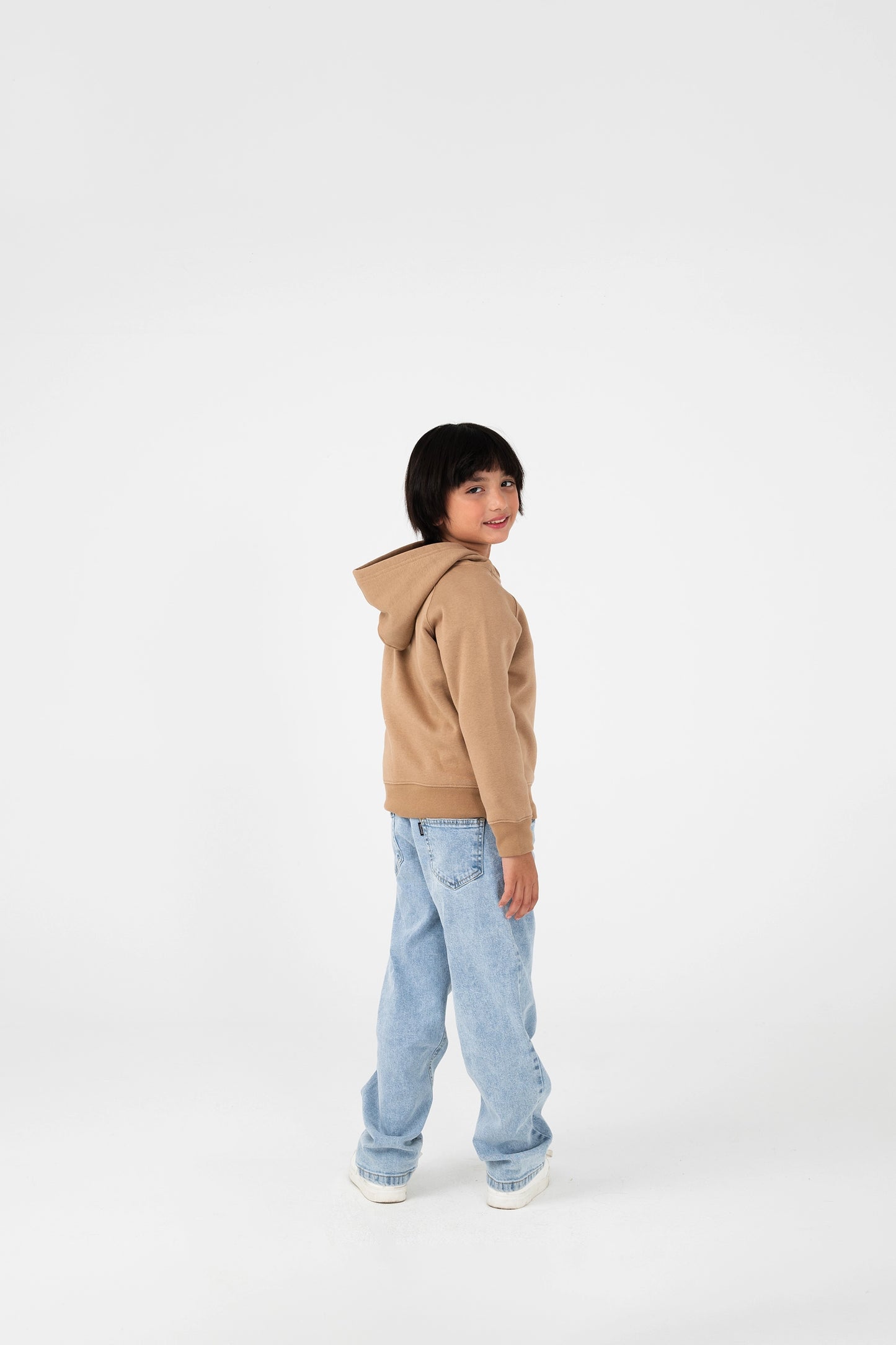 Boys Streetball Fleece Raglan Hoodie