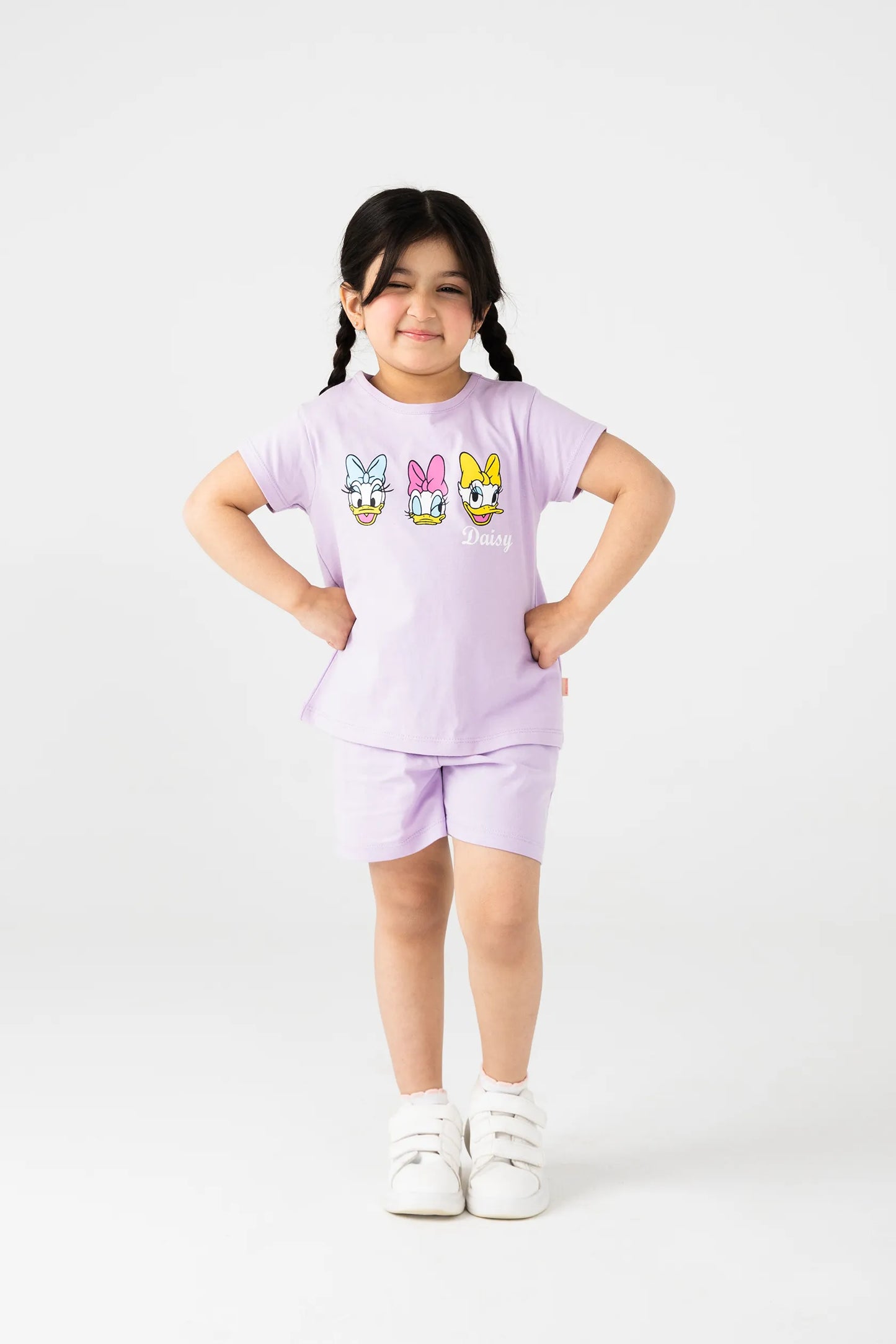 Girls Lilac Playday Jersey Co-ord Set