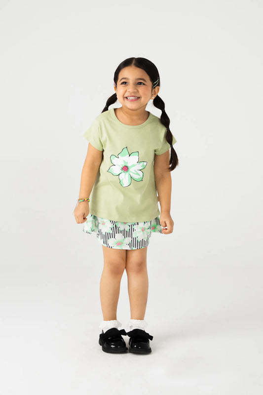 Pistachio Floral Co-ord Set