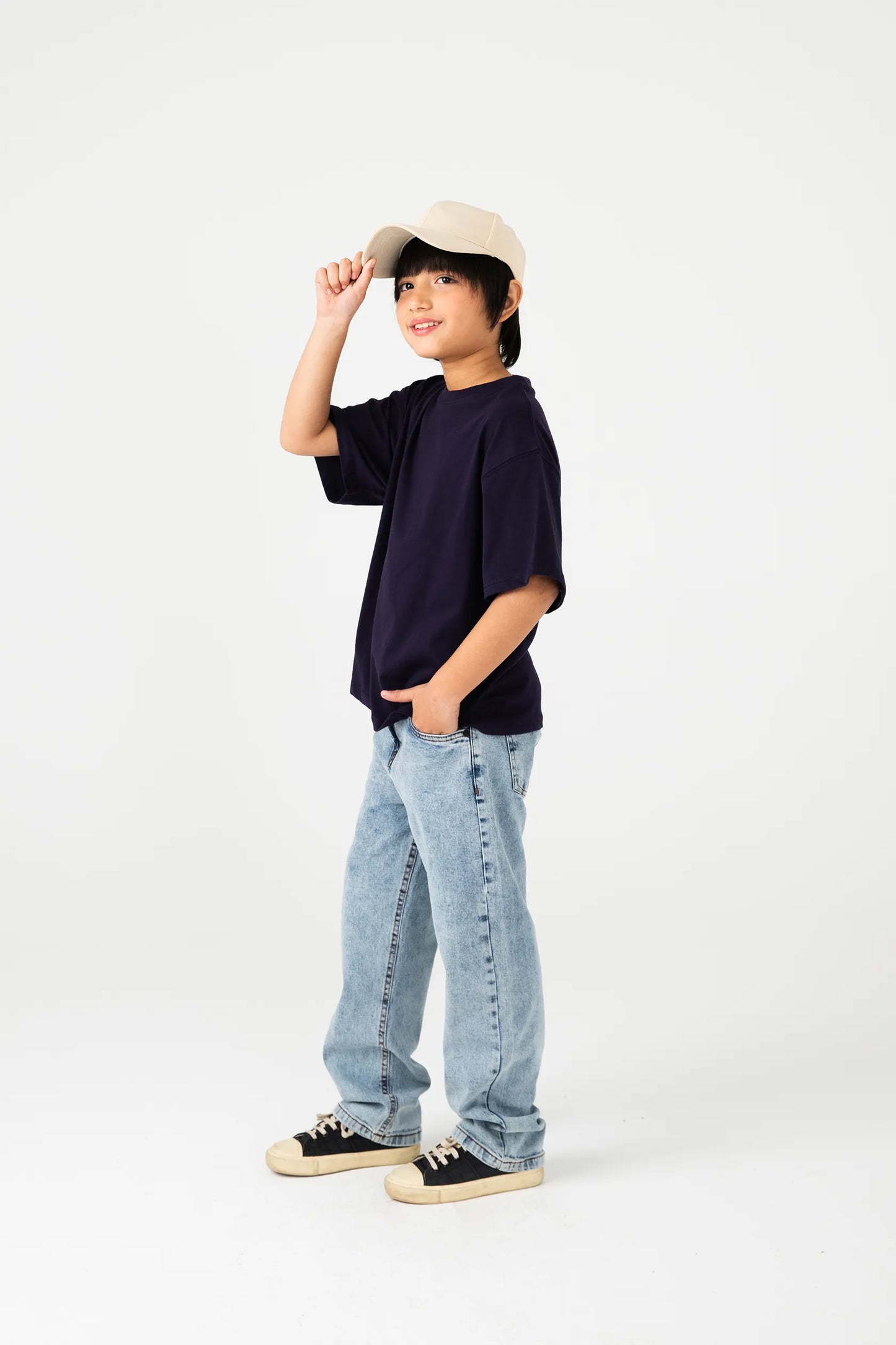Boys Navy Ease Everyday Tee