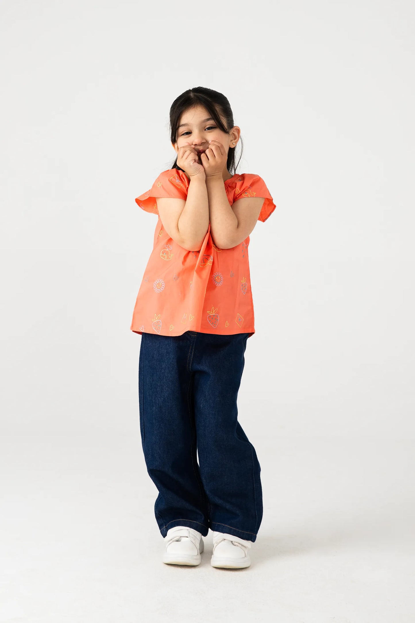 Peach Meadow Charm Top