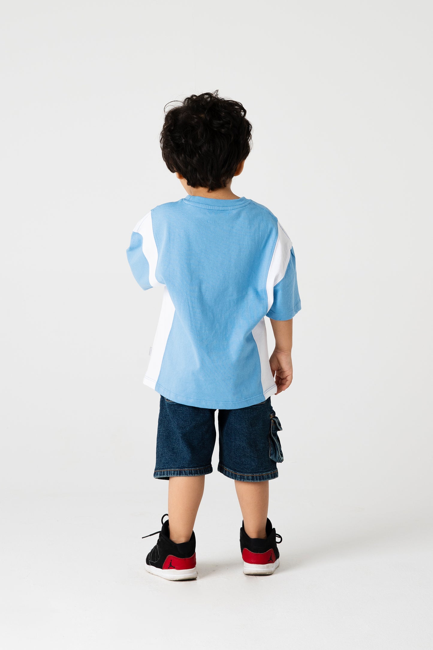 Boys Football Field Drop Tee
