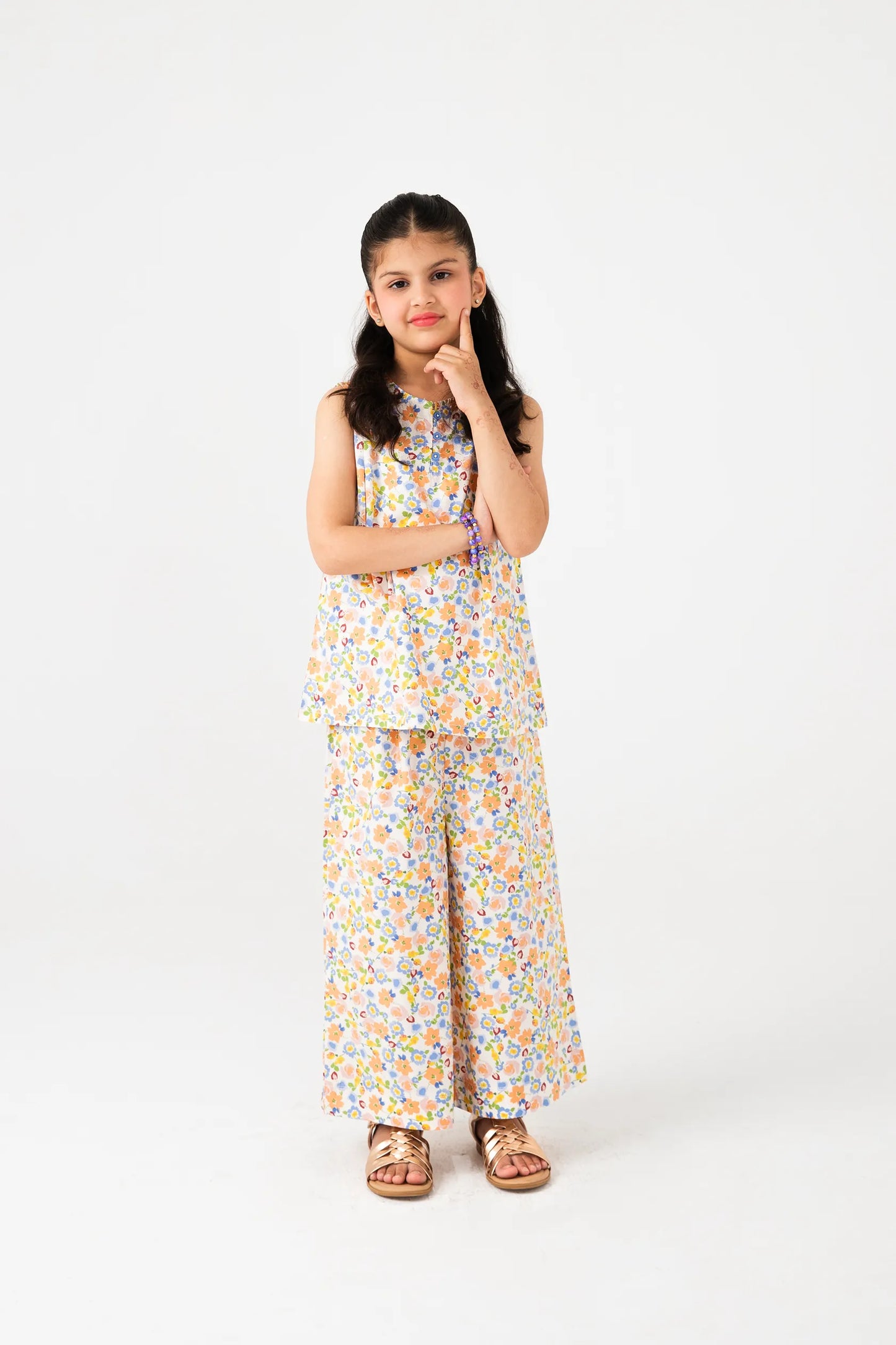Meadow Printed Cotton Co-ord Set