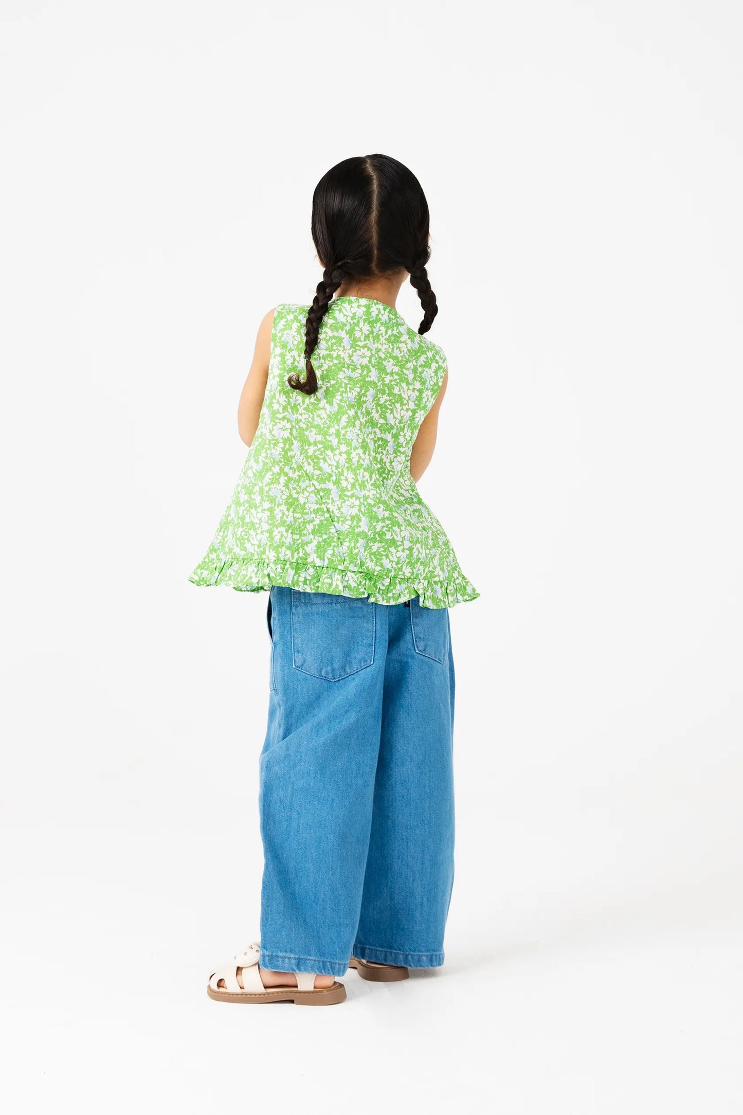 Green Flutter Button Top