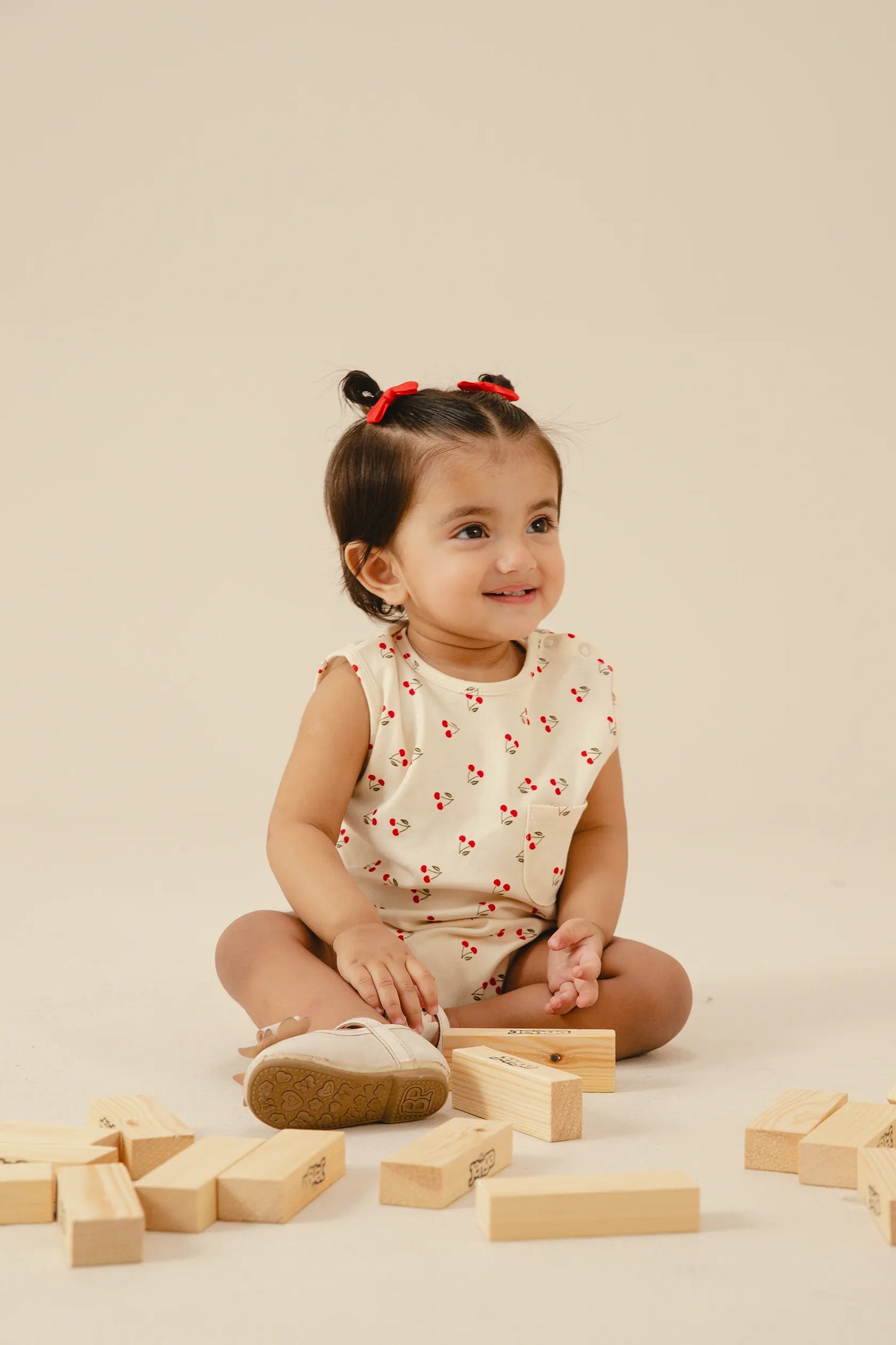 Girls Cutie Fruity Romper Set (Pack of 2)