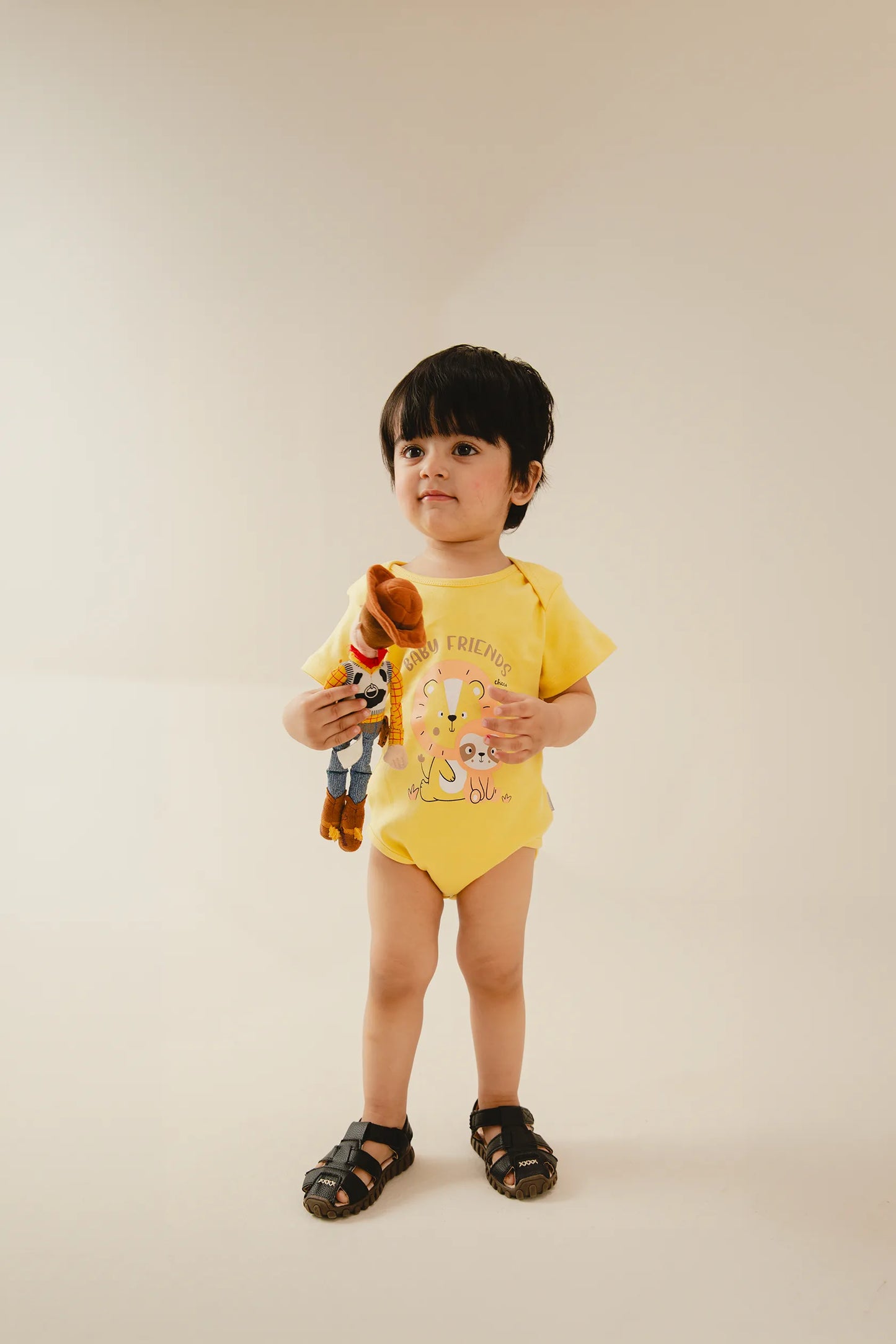 Boys Safari Friends Romper Set (Pack of 2)