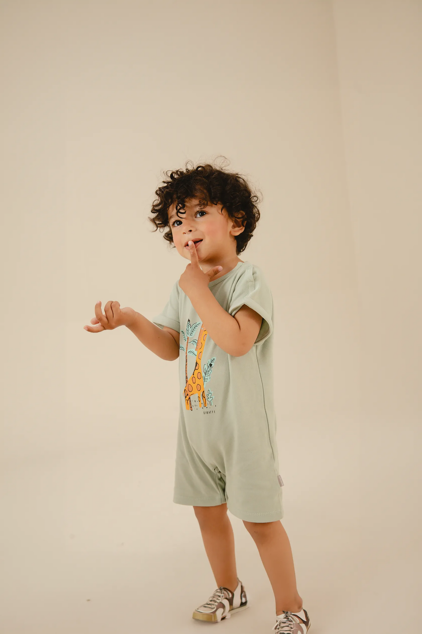 Boys Safari Friends Romper Set (Pack of 2)