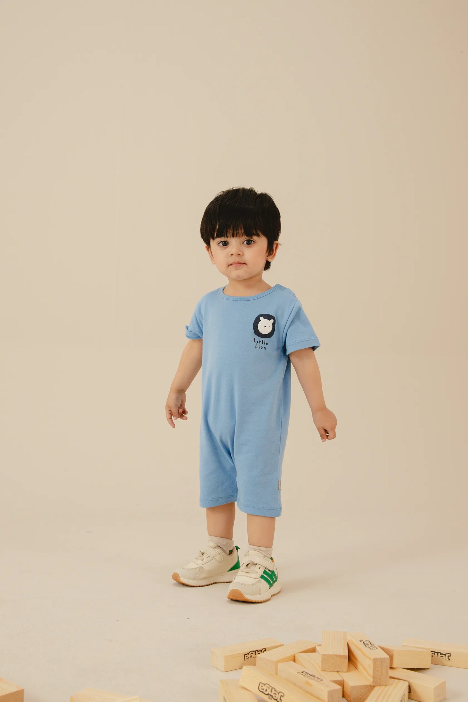 Boys Cub & Dino Romper Set (Pack of 2)