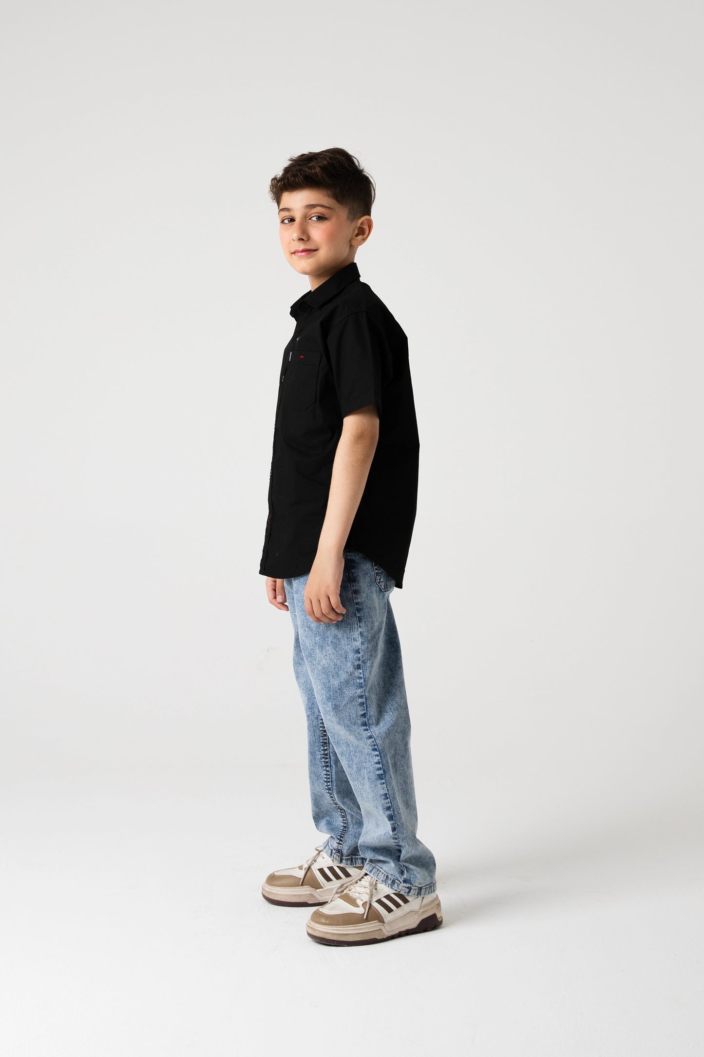 Boys Shadow Edge Casual Shirt