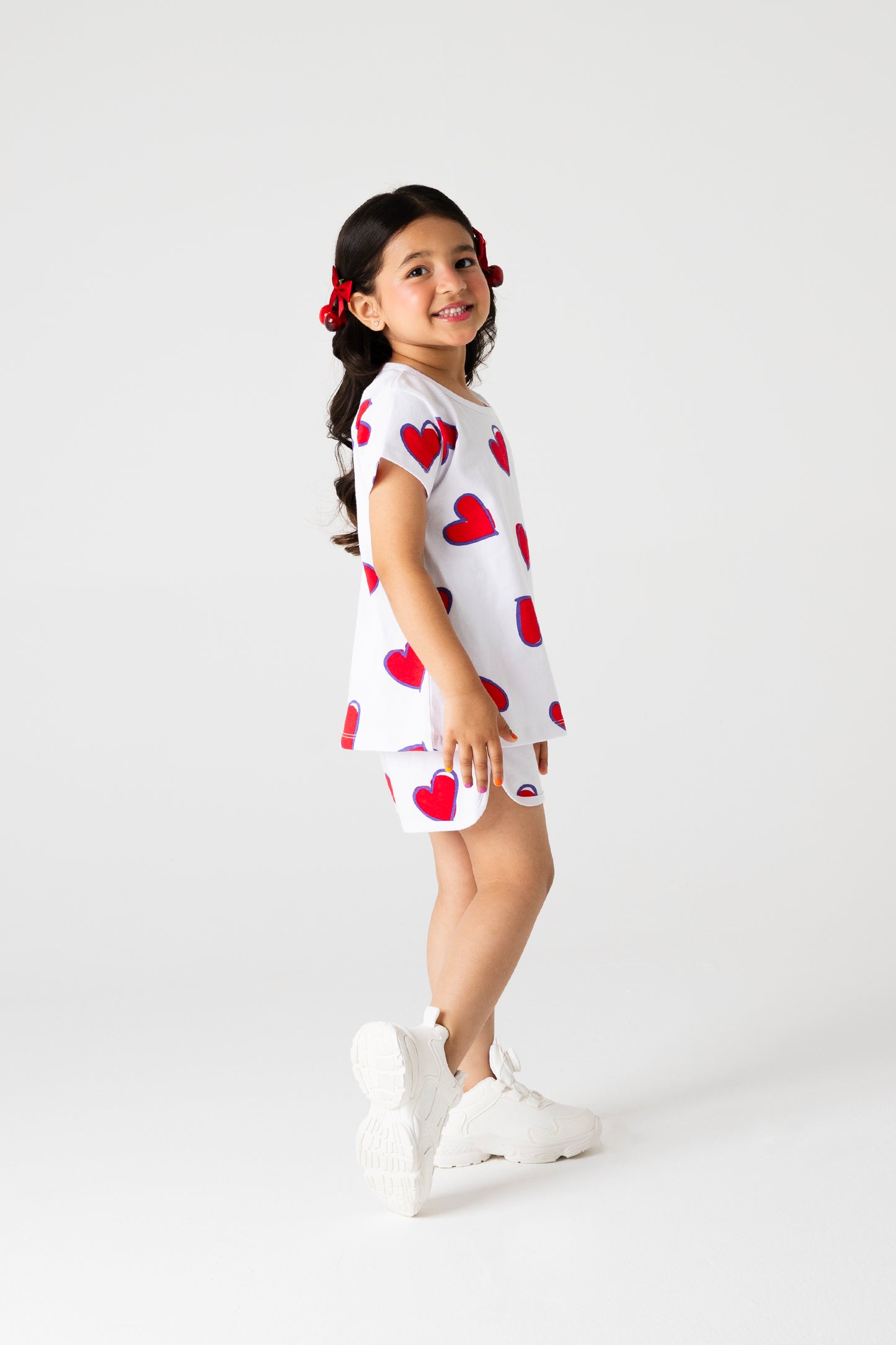 Girls Heart Parade Co-ord Set