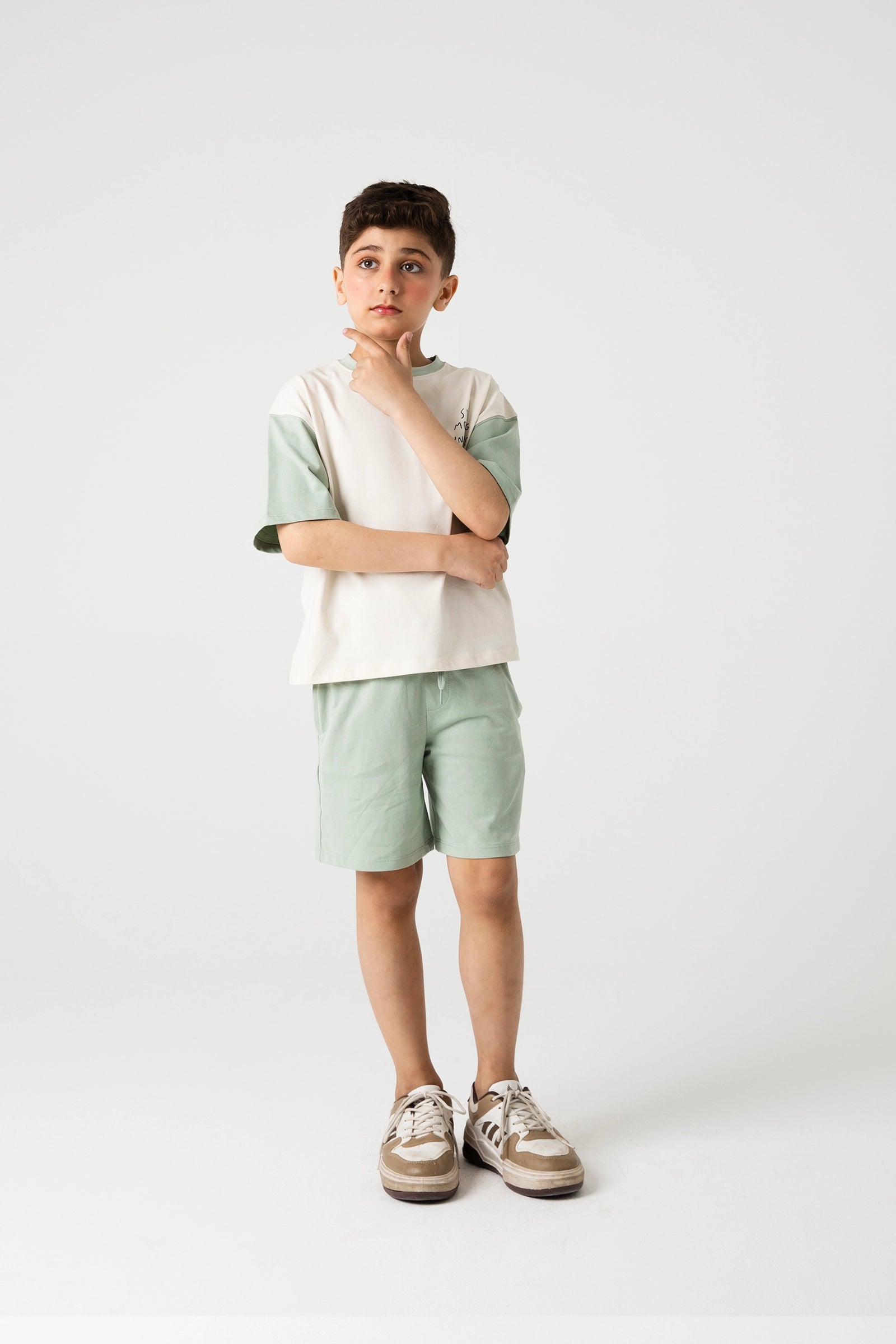 Boys Skin & Sage Co-ord Set