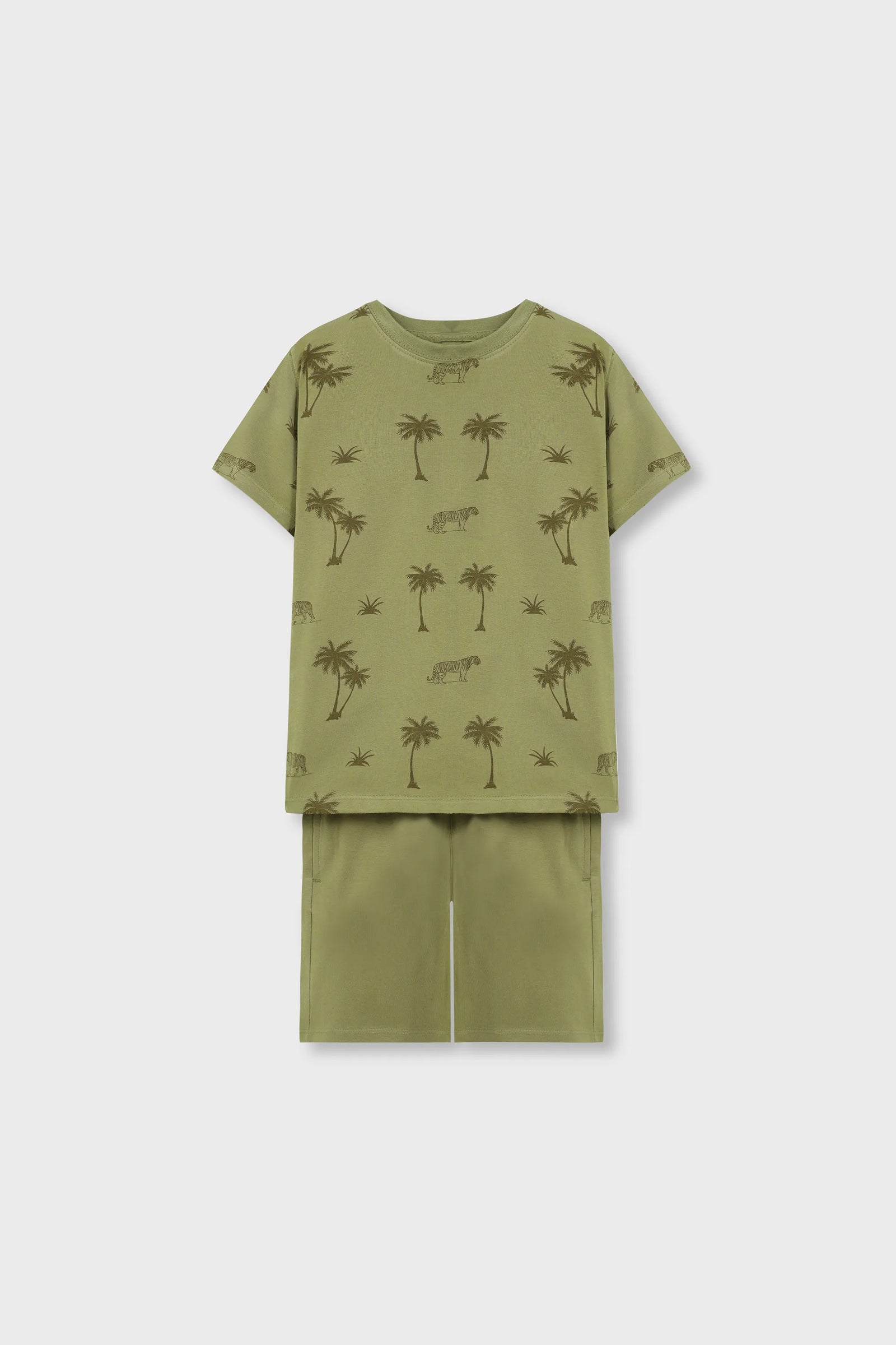 Olive Jungle Trek Co-ord Set