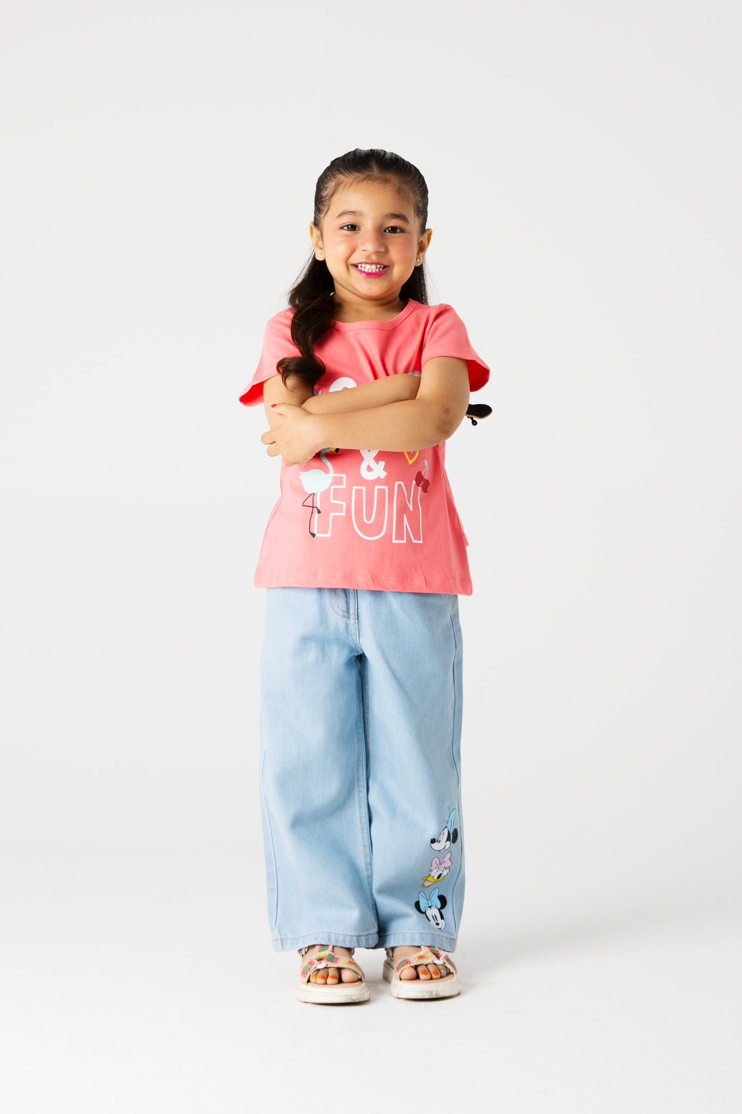 Girls Sunbeam Flamingo T-shirt