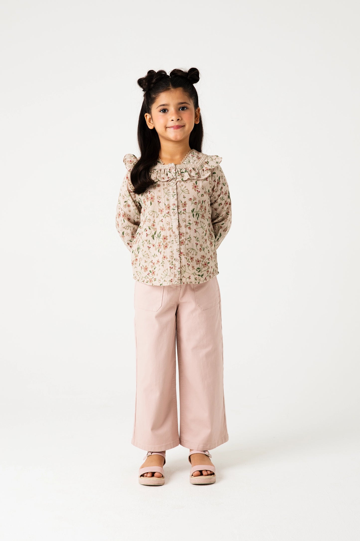 Botanical Frill Lace Top