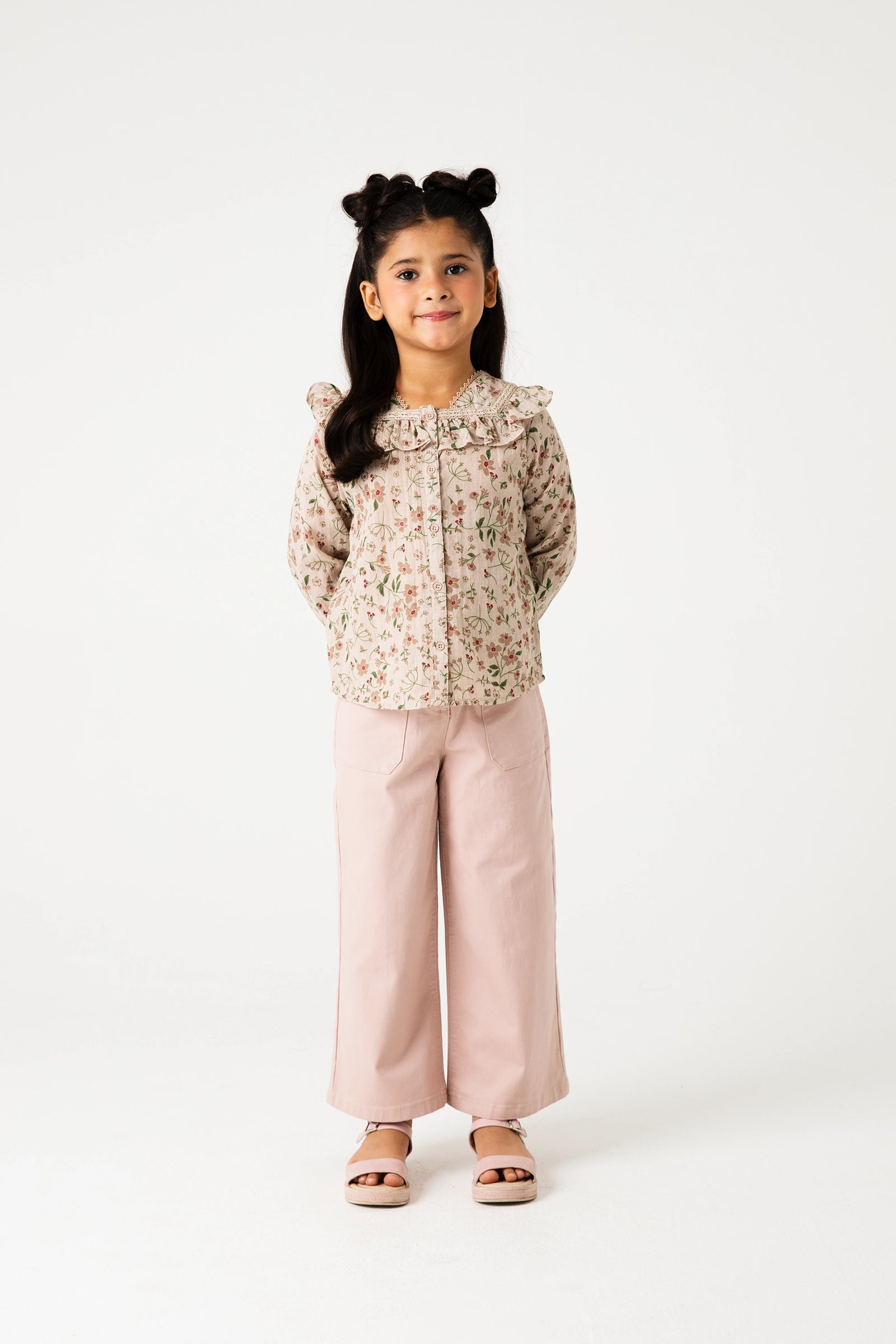Botanical Frill Lace Top