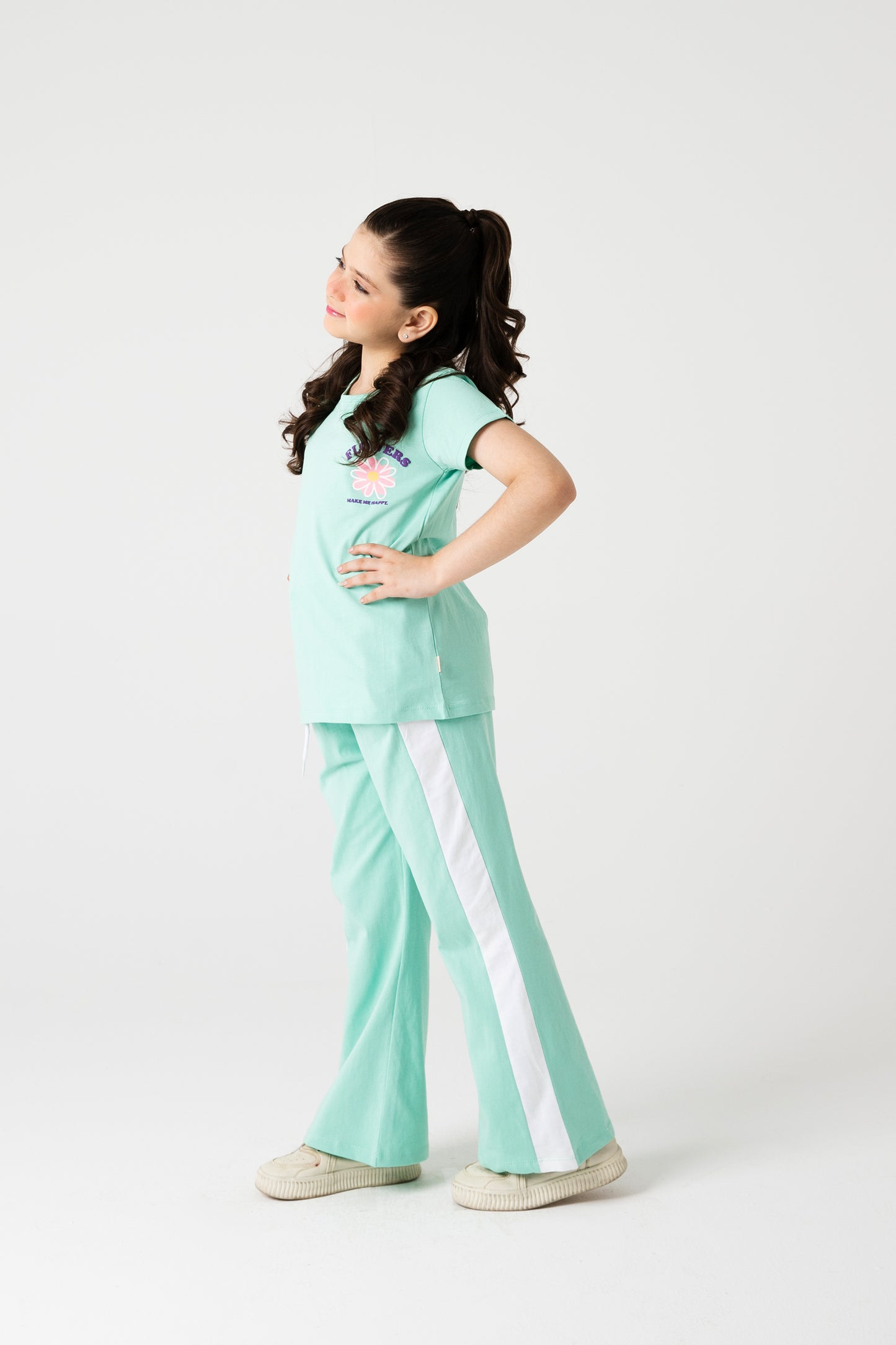 Girls Pastel Bloom Co-ord Set