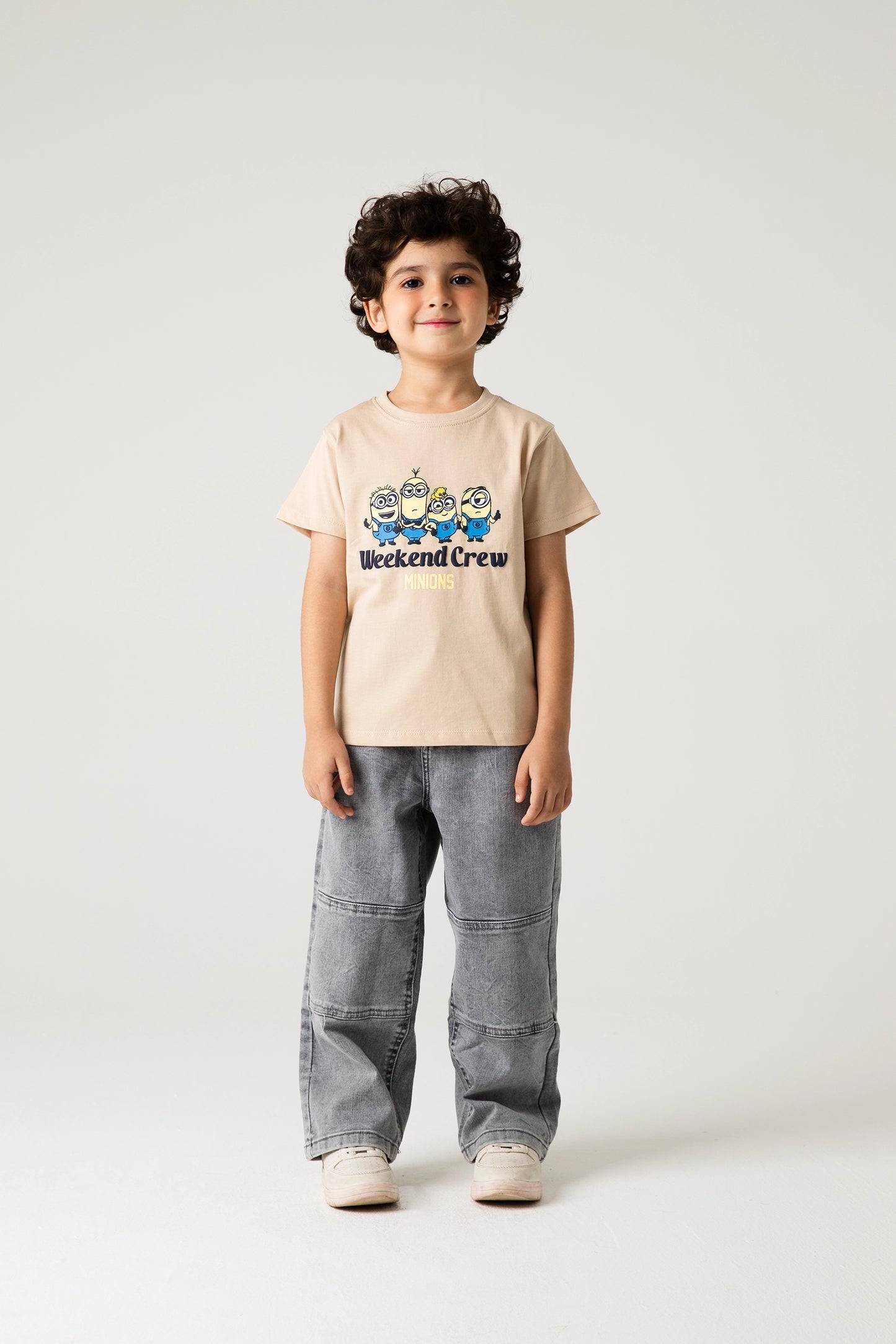 Boys Minions Crew Graphic T-shirt