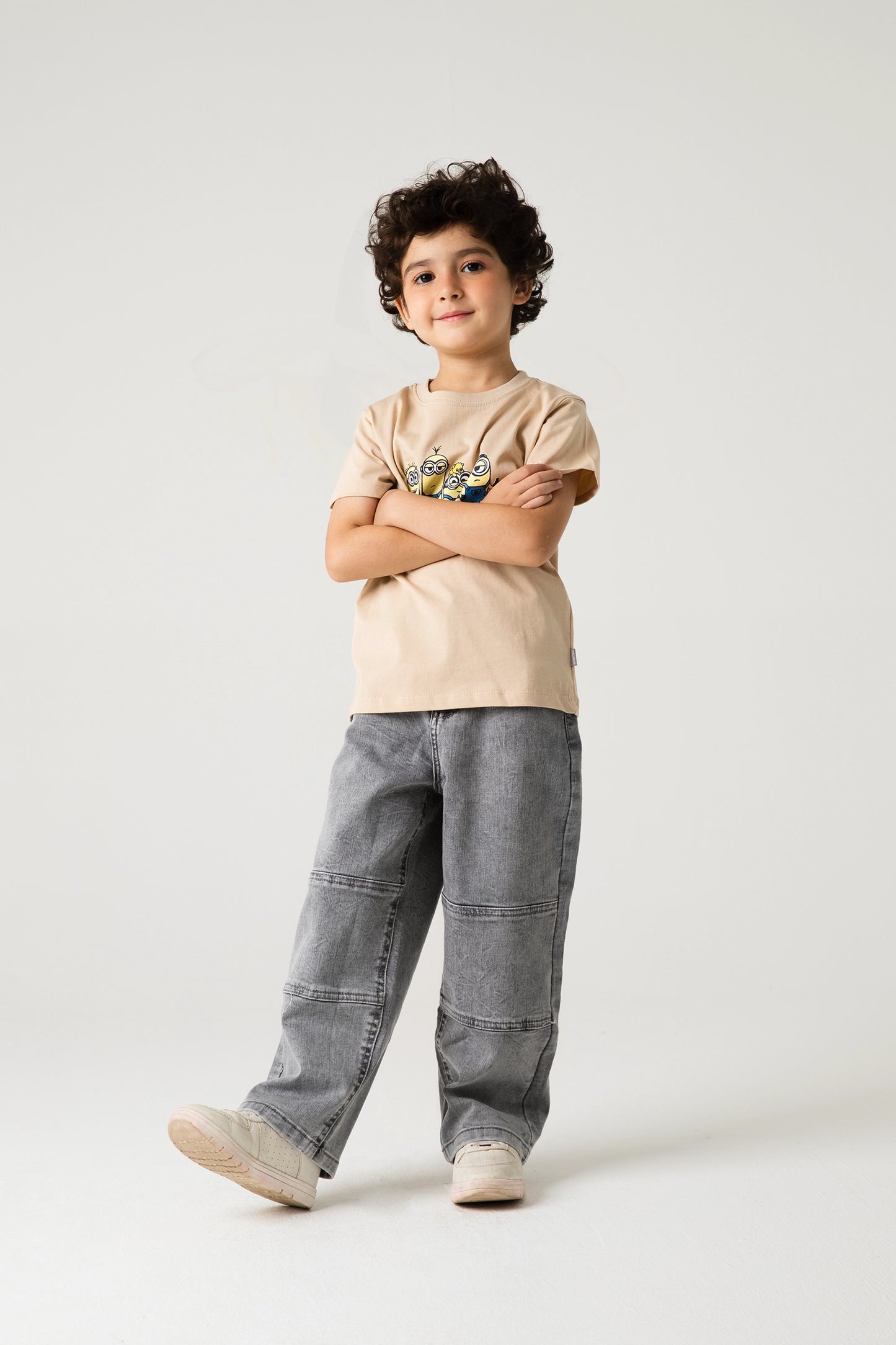 Boys Minions Crew Graphic T-shirt