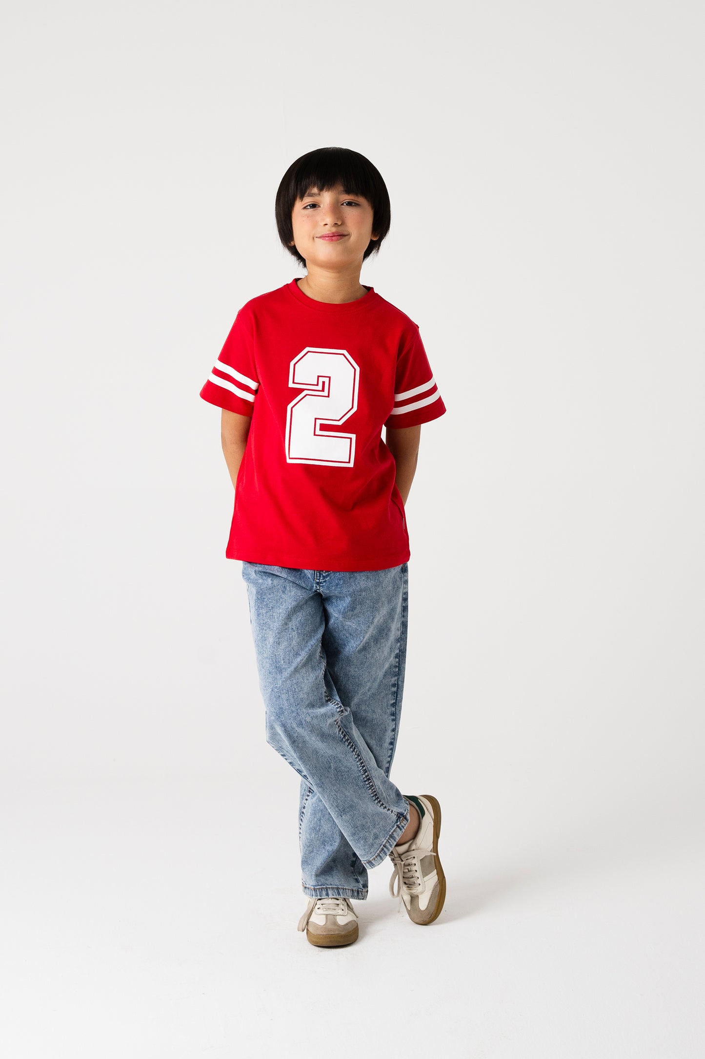 Boys Redline Varsity Two T-shirt