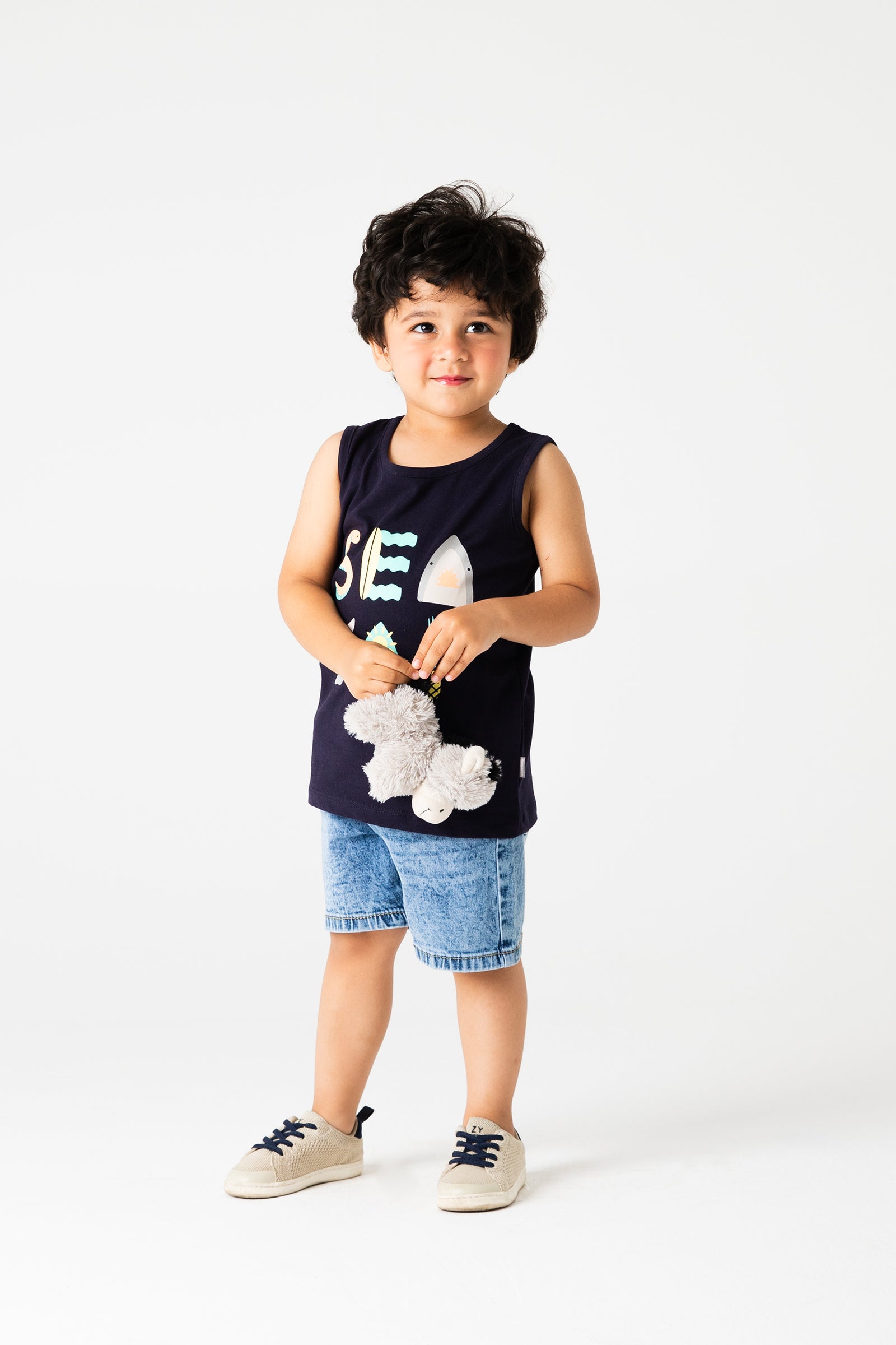 Boys Seaside Surfer Tank Top
