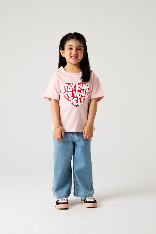 Girls Kind Soul Drop Tee